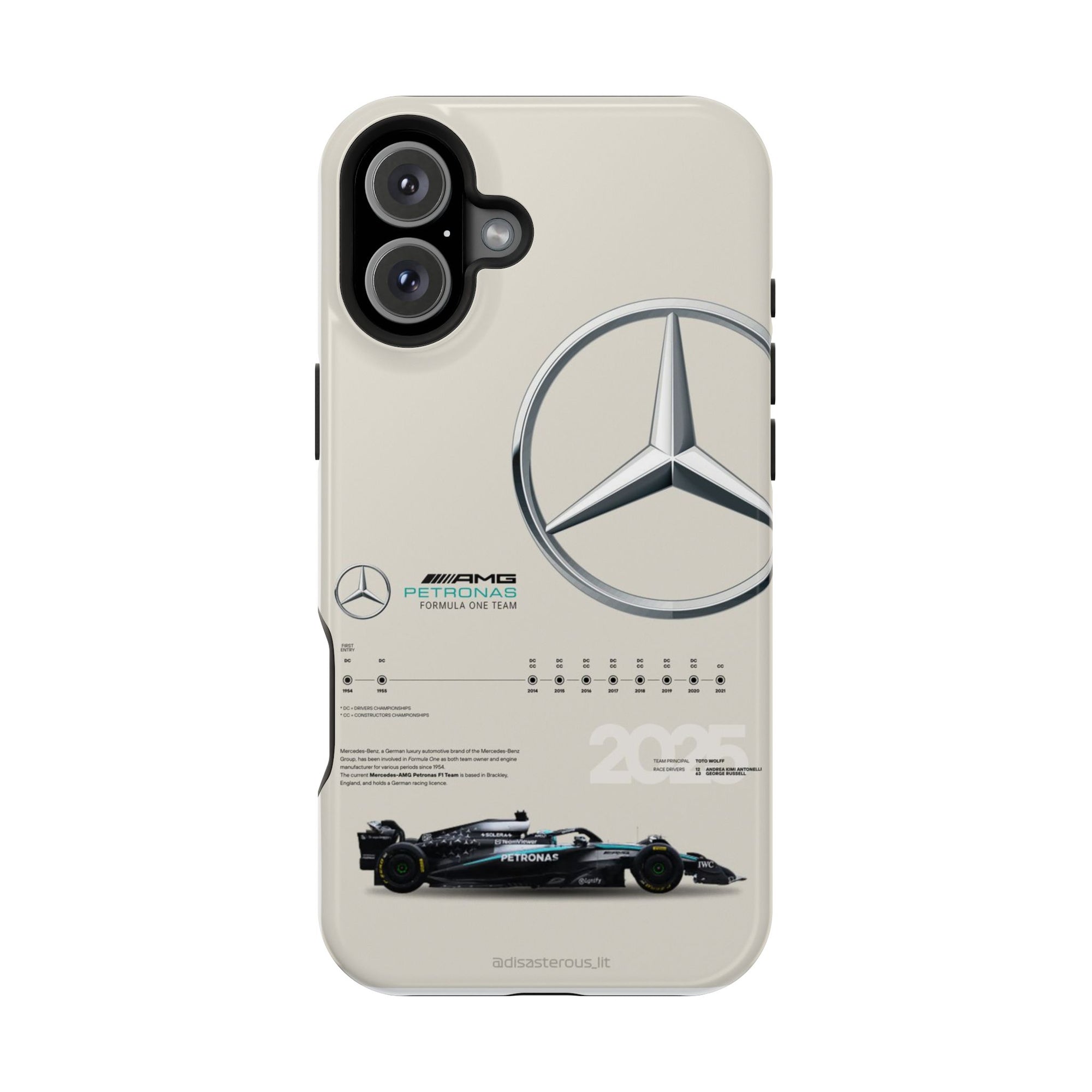 Mercedes AMG Petronas Magnetic Tough Cases