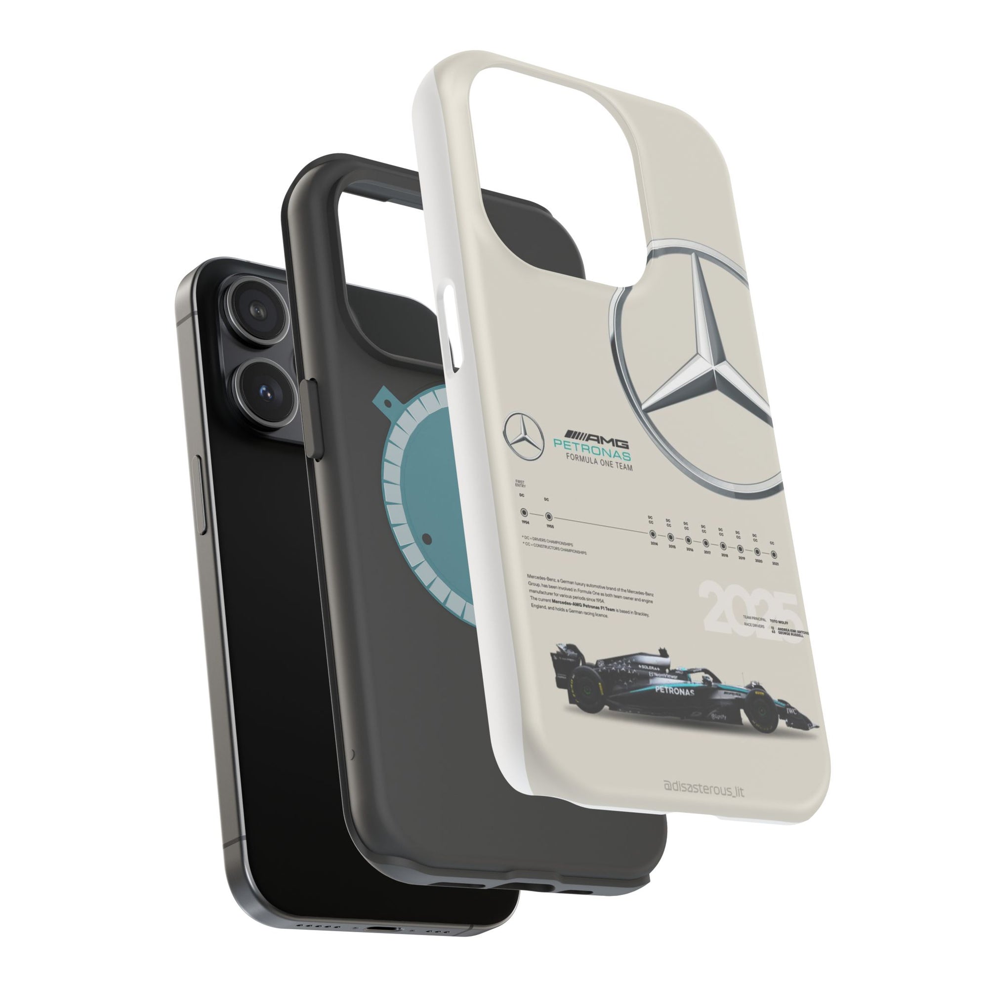 Mercedes AMG Petronas Magnetic Tough Cases
