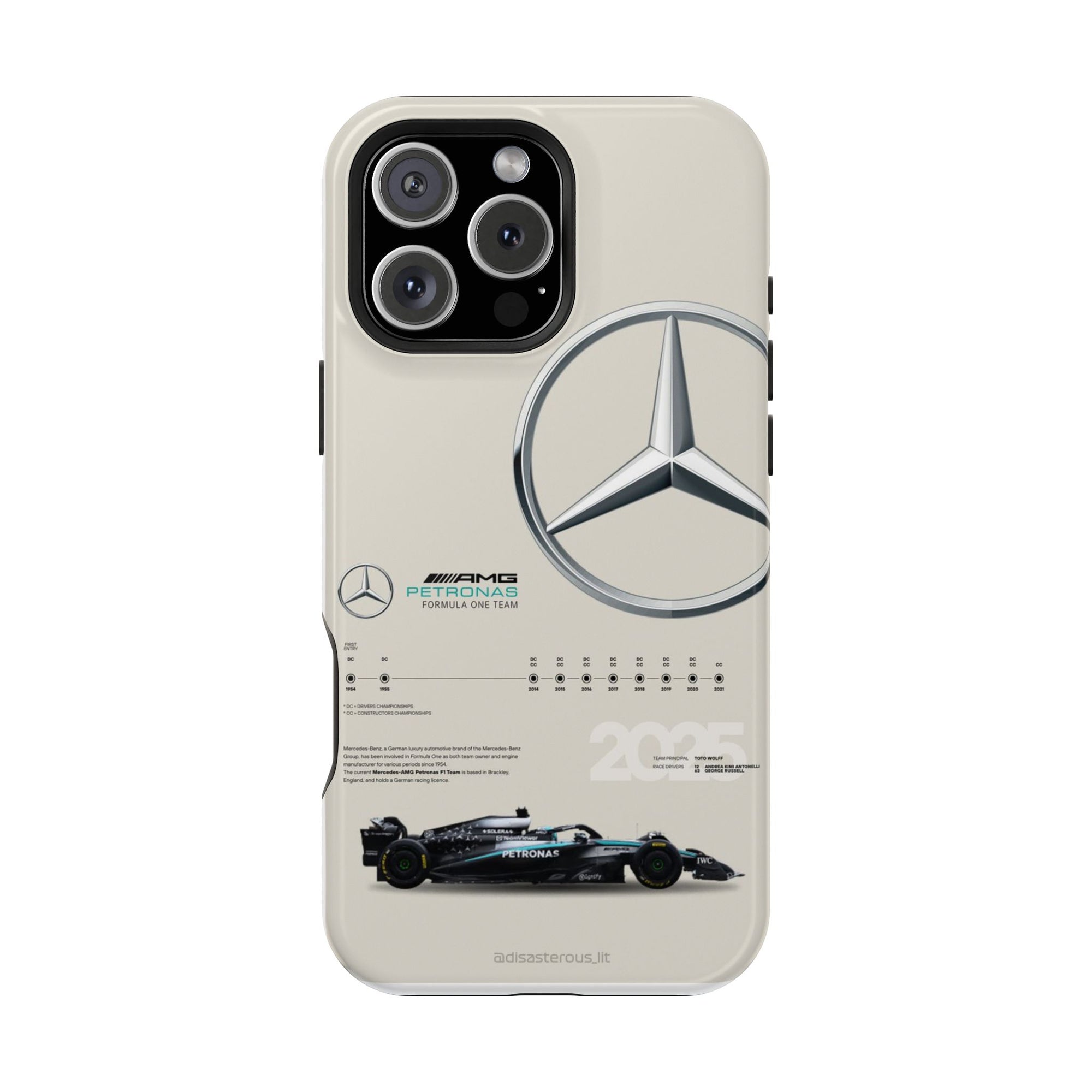 Mercedes AMG Petronas Magnetic Tough Cases