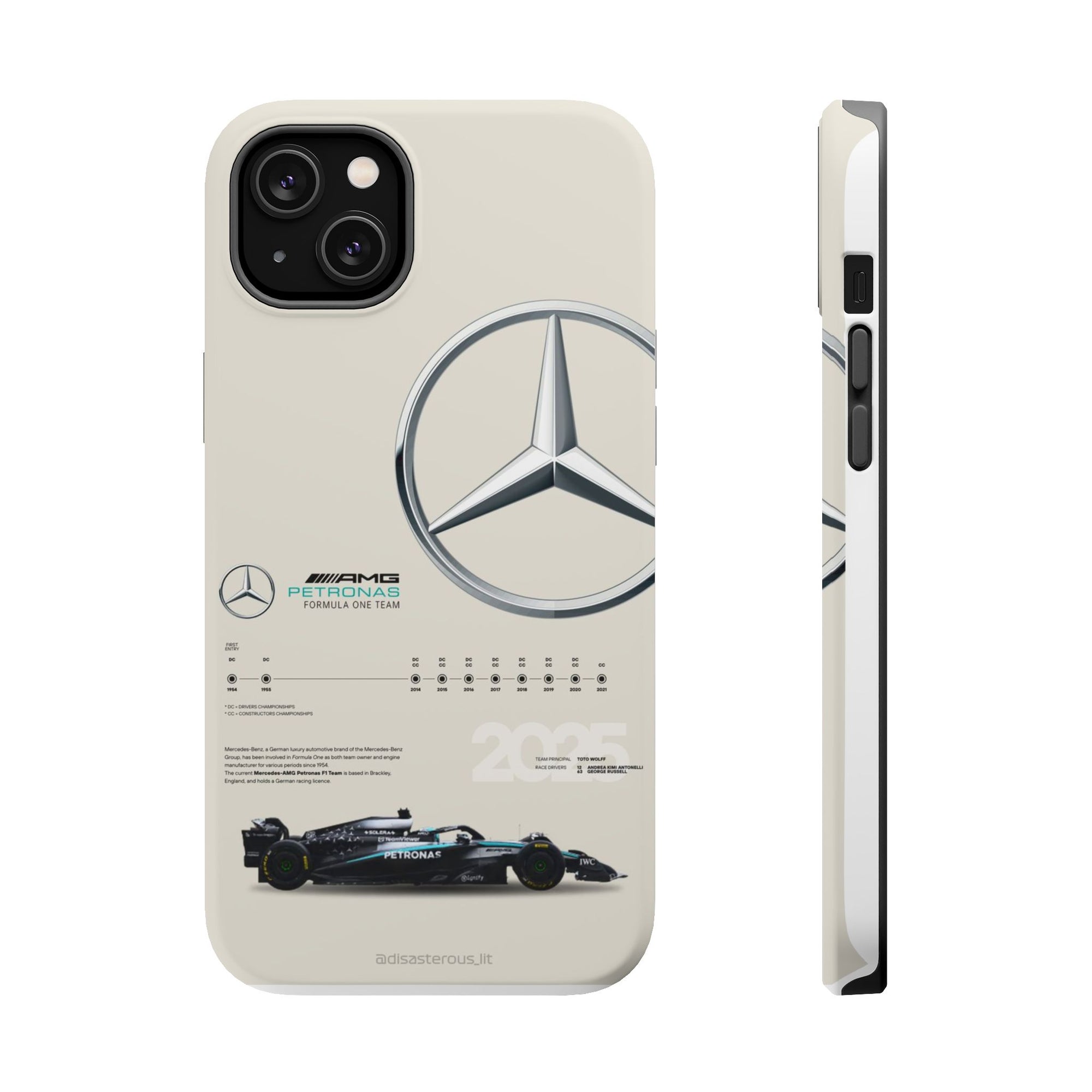 Mercedes AMG Petronas Magnetic Tough Cases