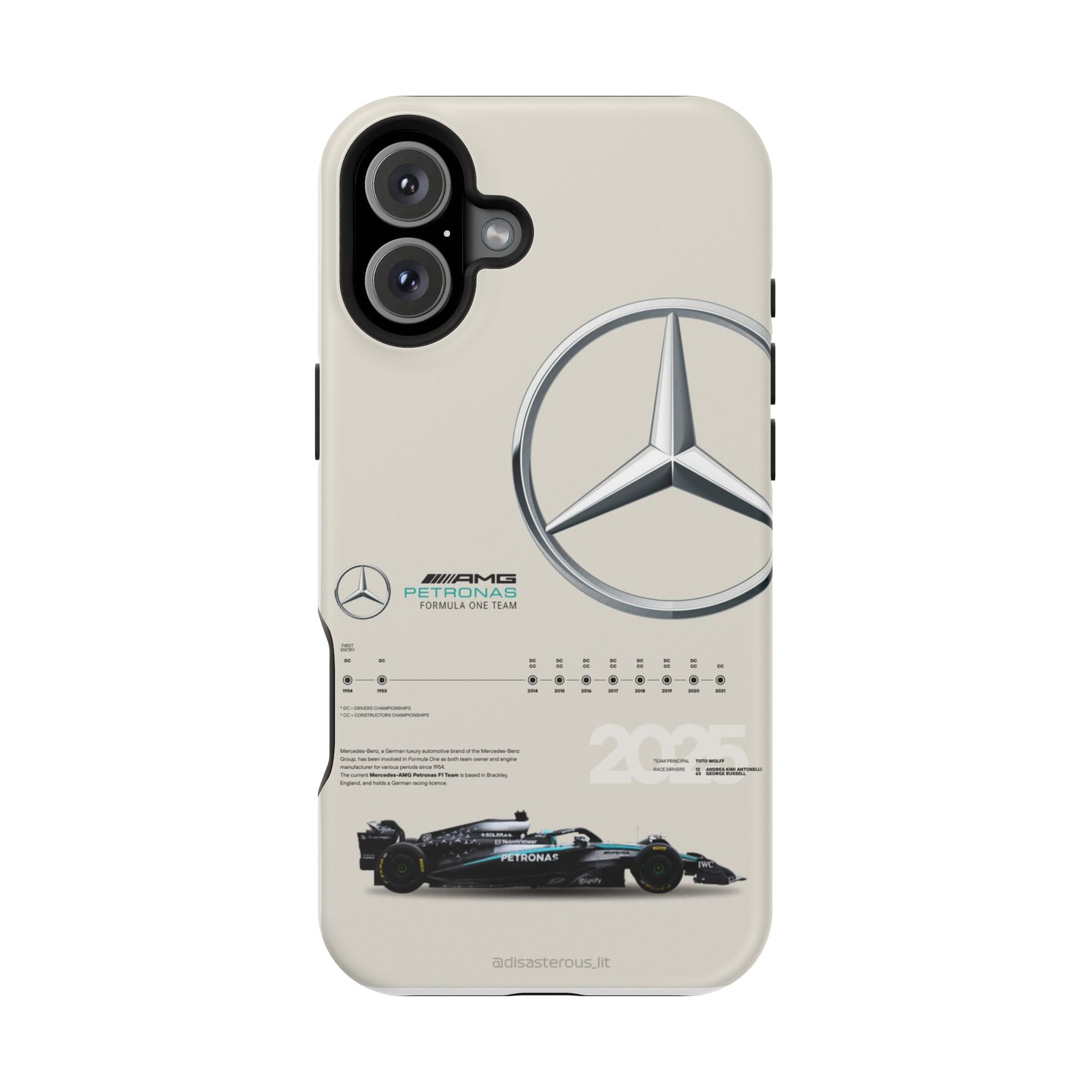 Mercedes AMG Petronas Magnetic Tough Cases