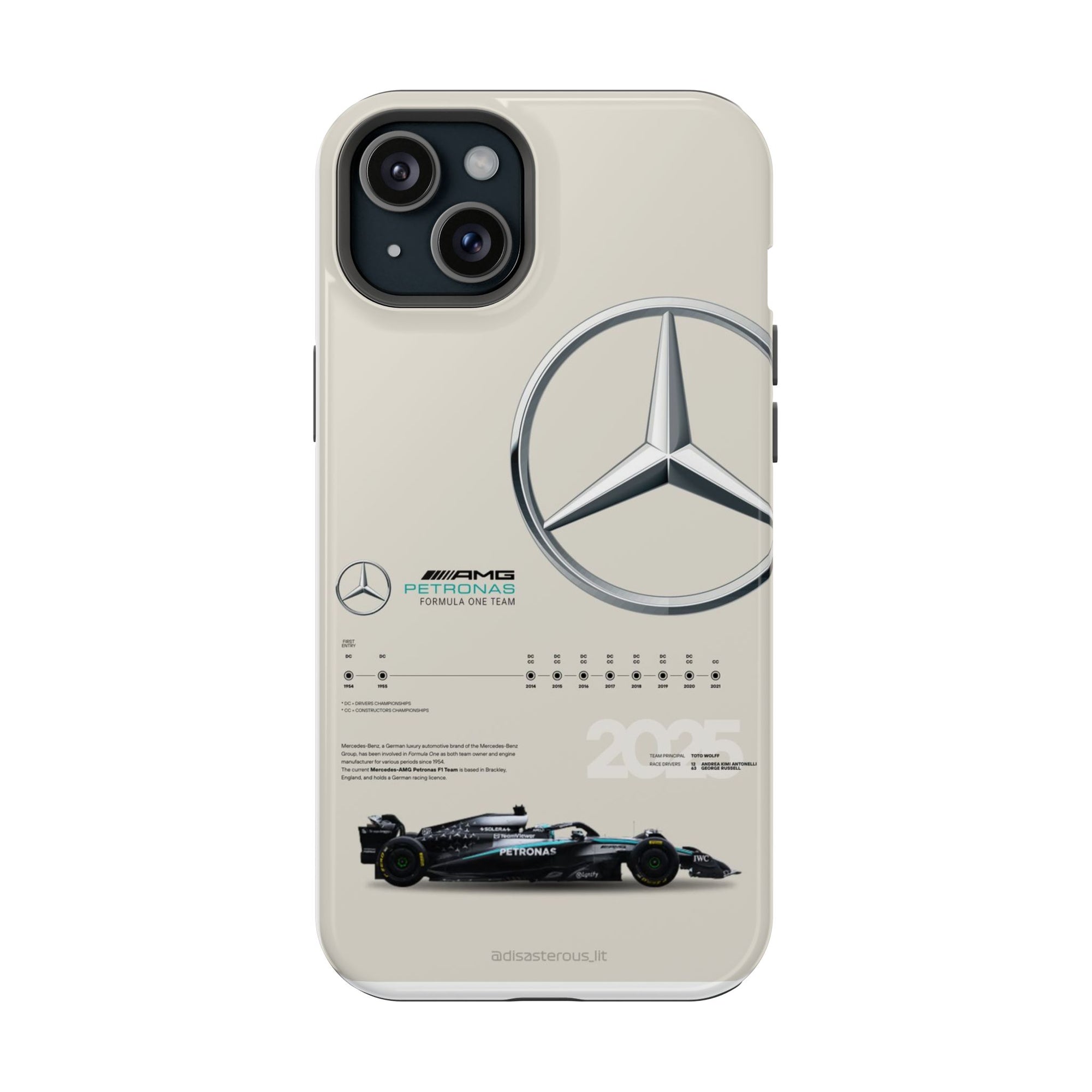 Mercedes AMG Petronas Magnetic Tough Cases