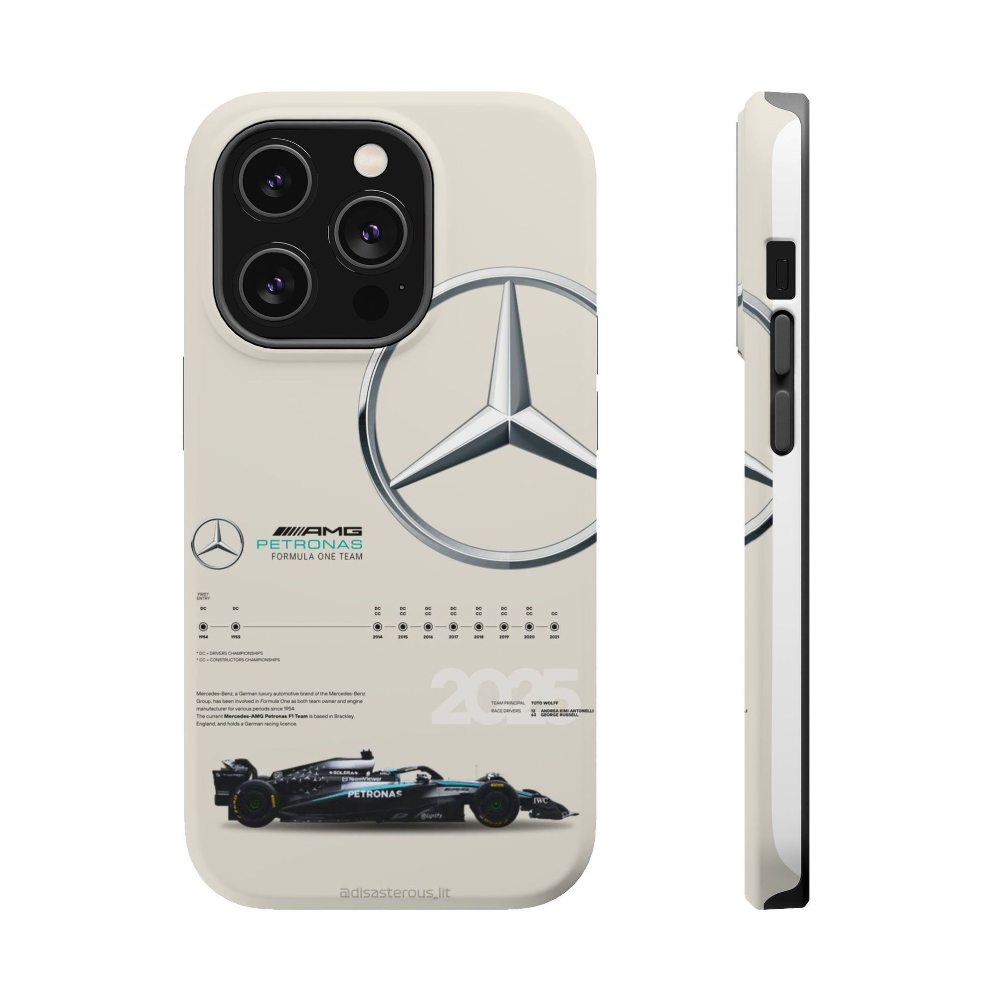 Mercedes AMG Petronas Magnetic Tough Cases
