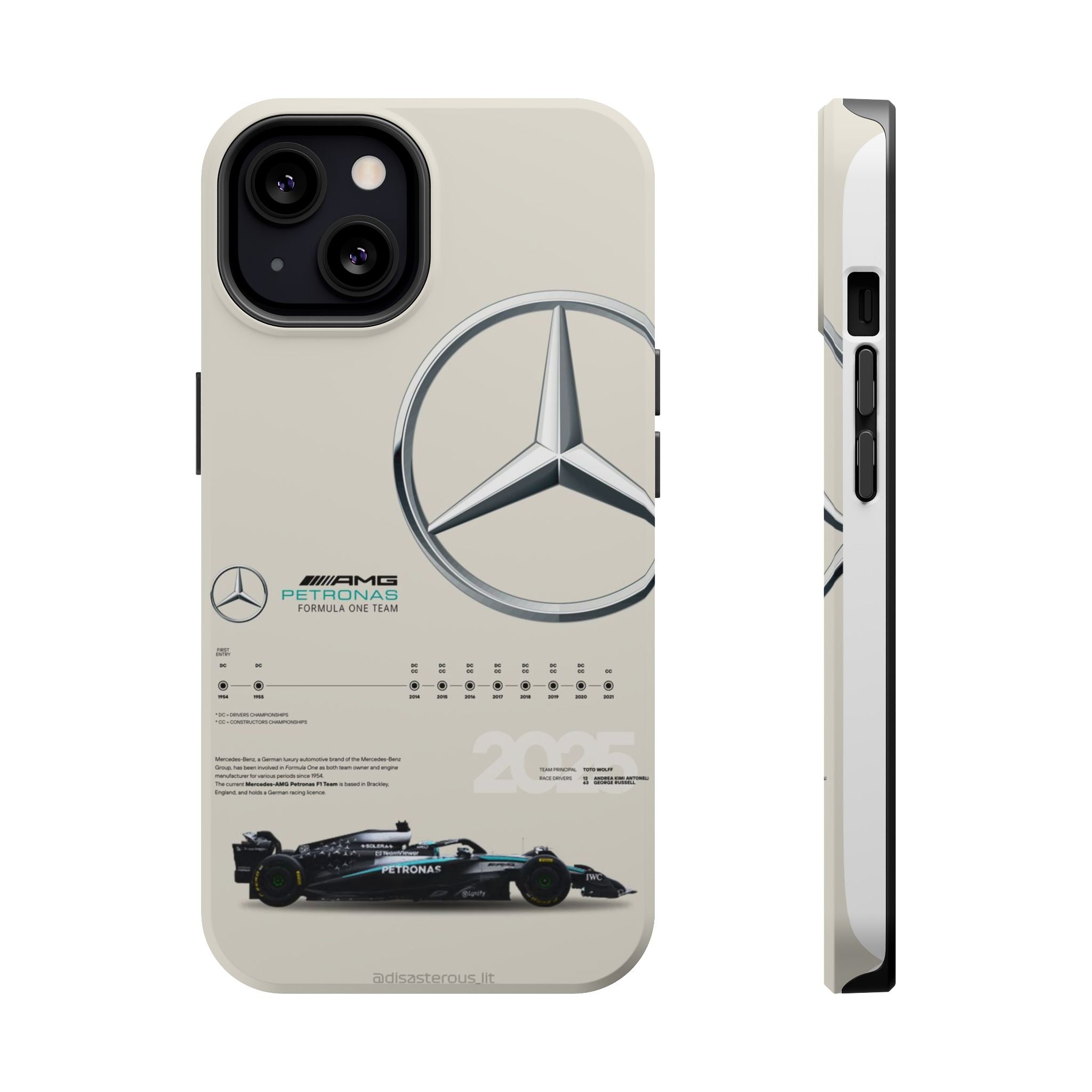 Mercedes AMG Petronas Magnetic Tough Cases