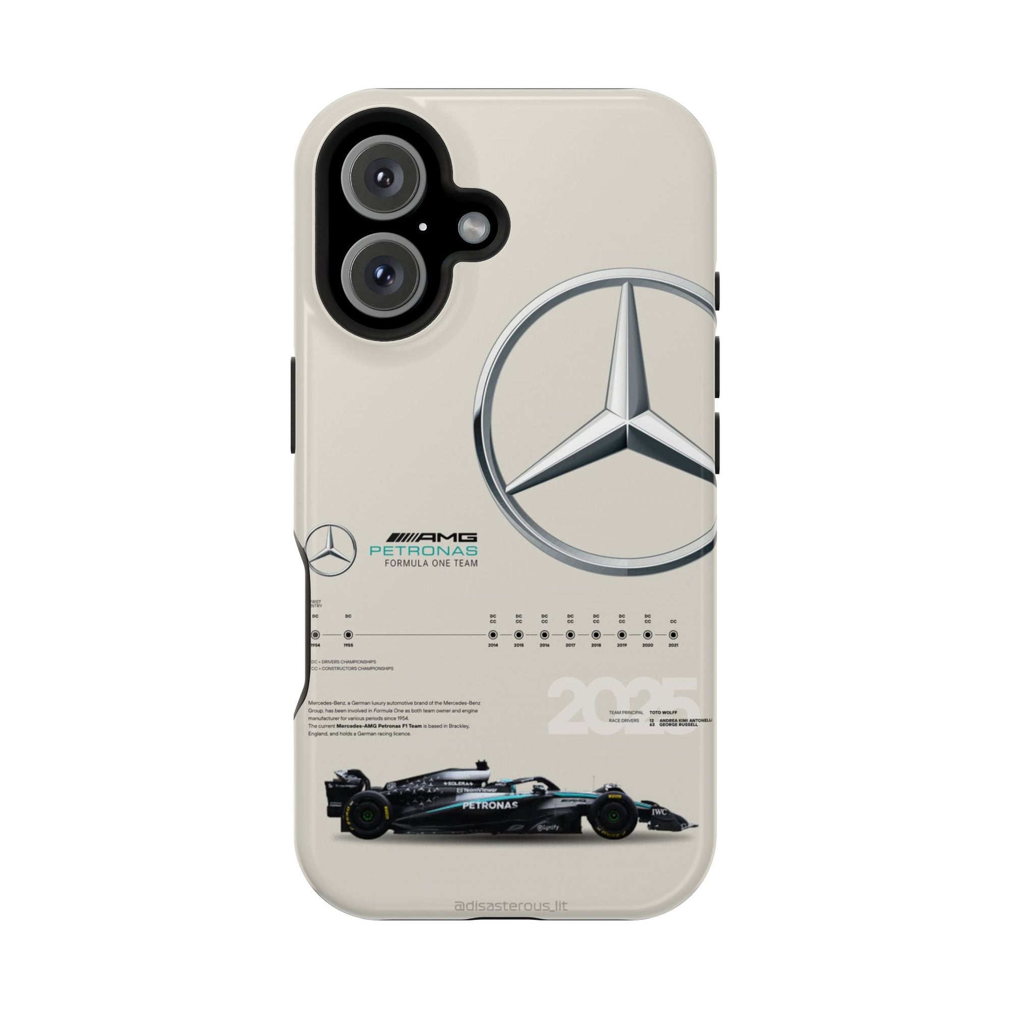 Mercedes AMG Petronas Magnetic Tough Cases