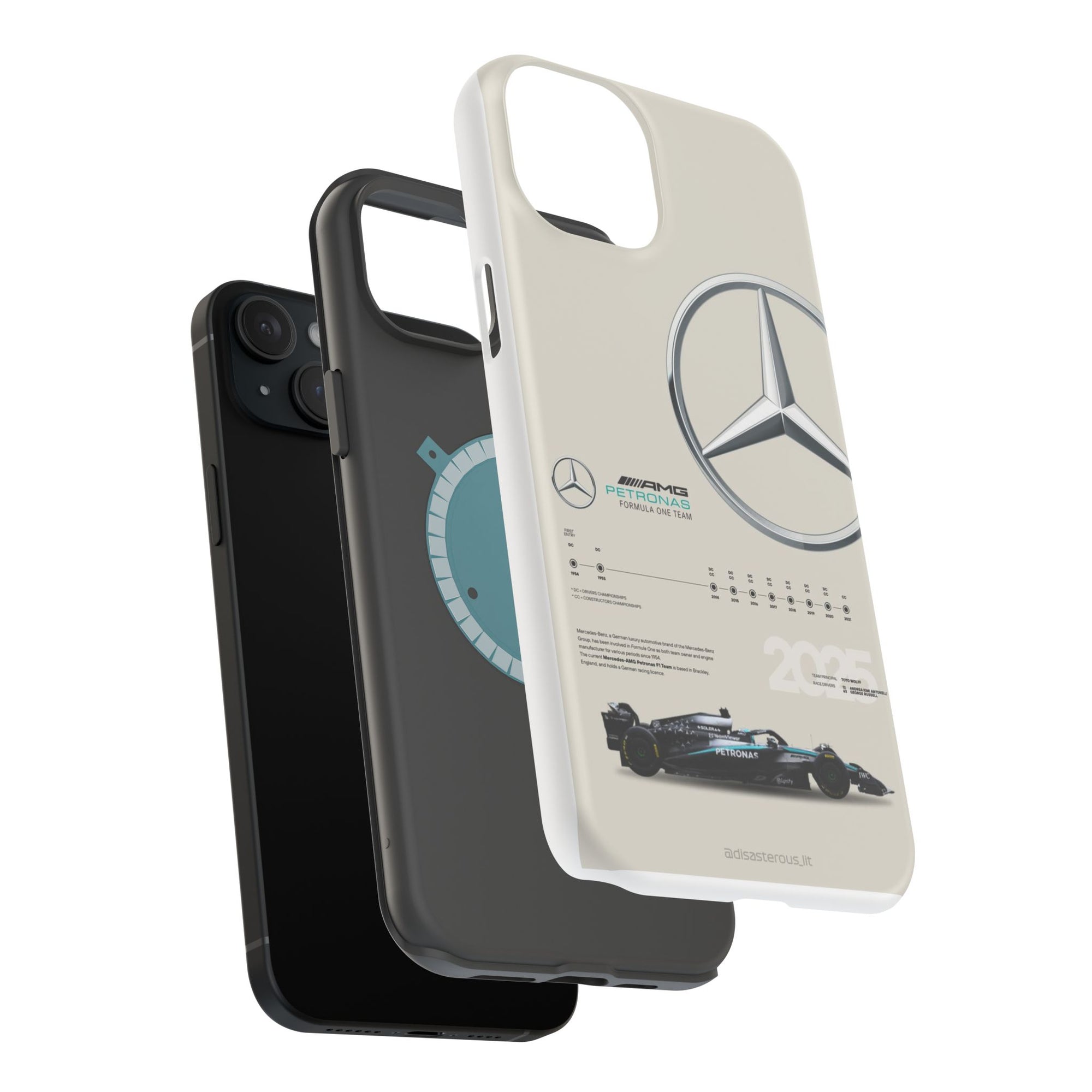 Mercedes AMG Petronas Magnetic Tough Cases