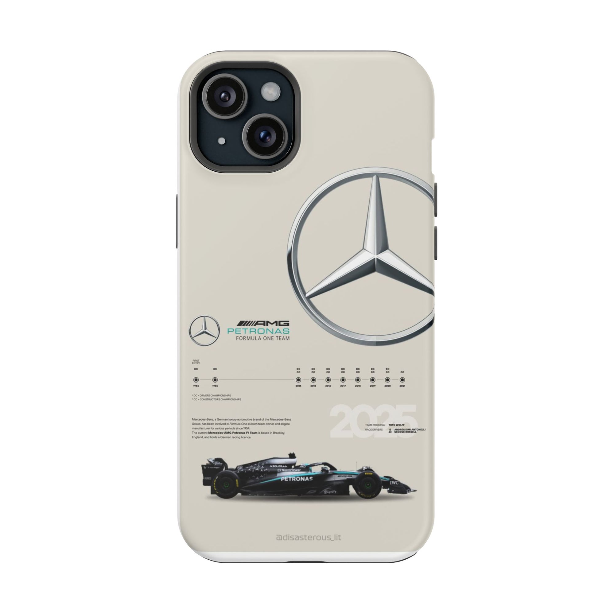 Mercedes AMG Petronas Magnetic Tough Cases