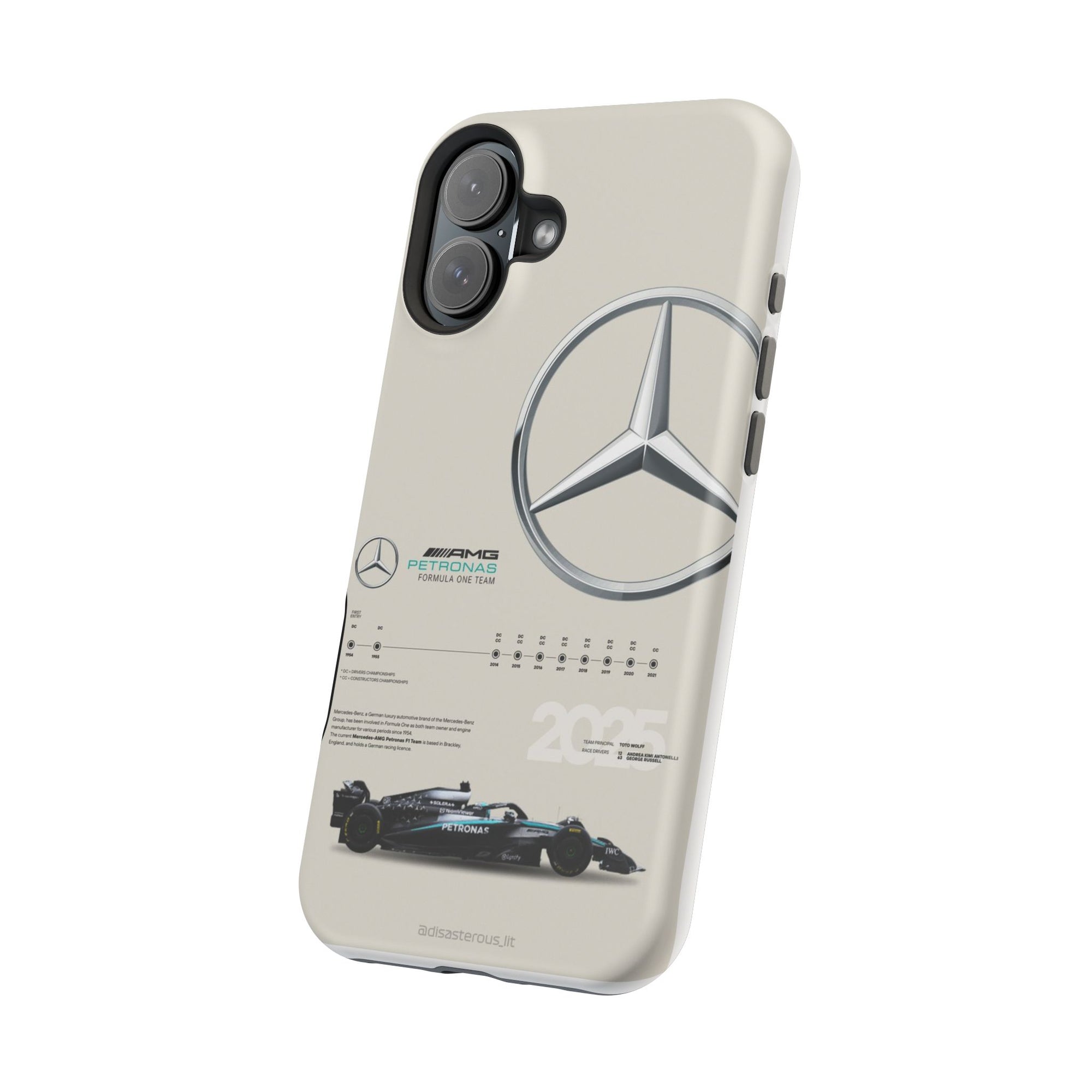 Mercedes AMG Petronas Magnetic Tough Cases