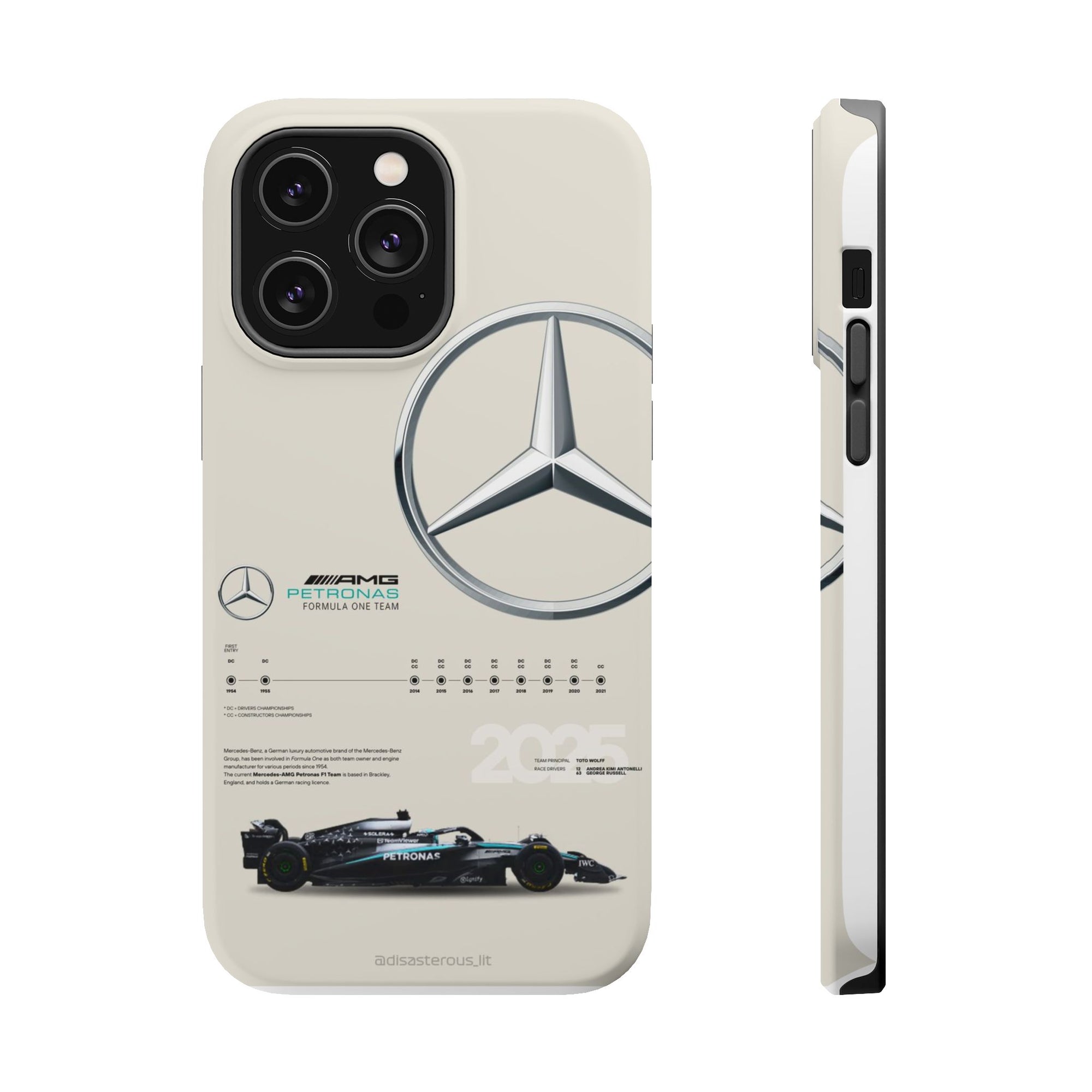 Mercedes AMG Petronas Magnetic Tough Cases