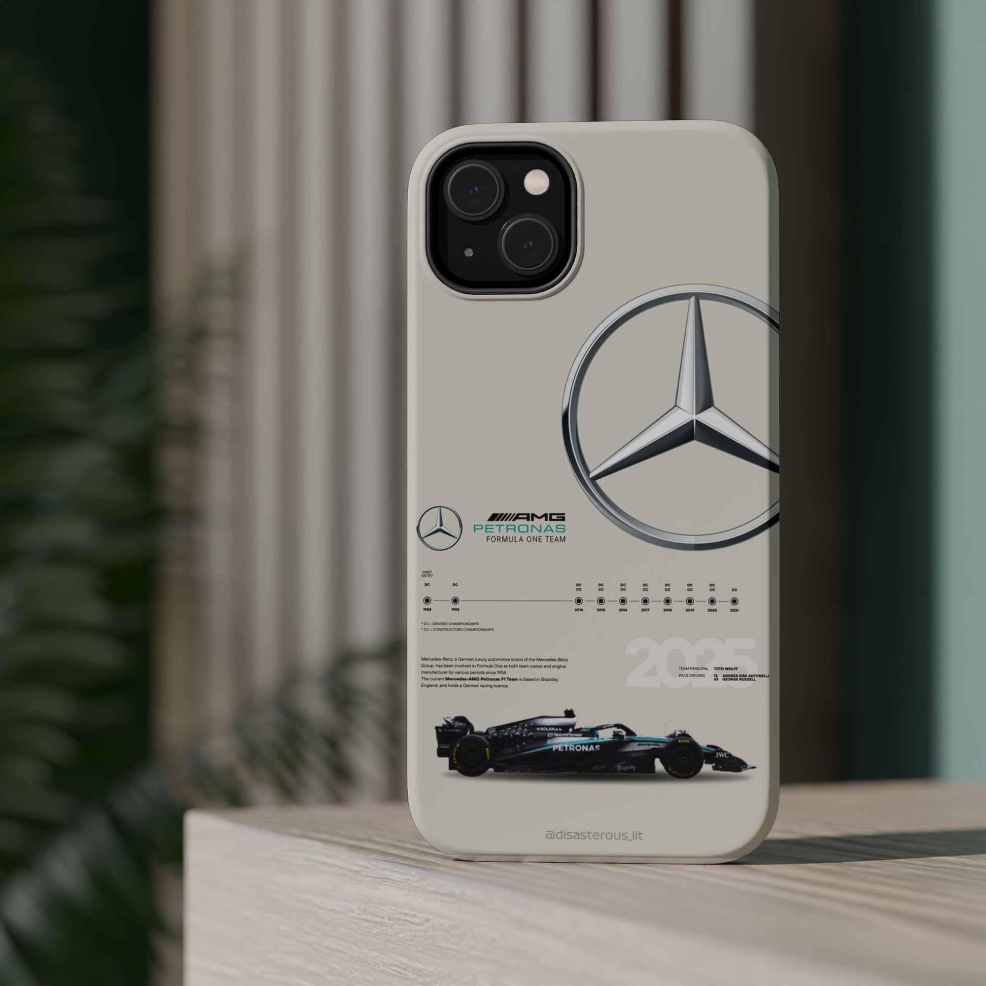 Mercedes AMG Petronas Magnetic Tough Cases