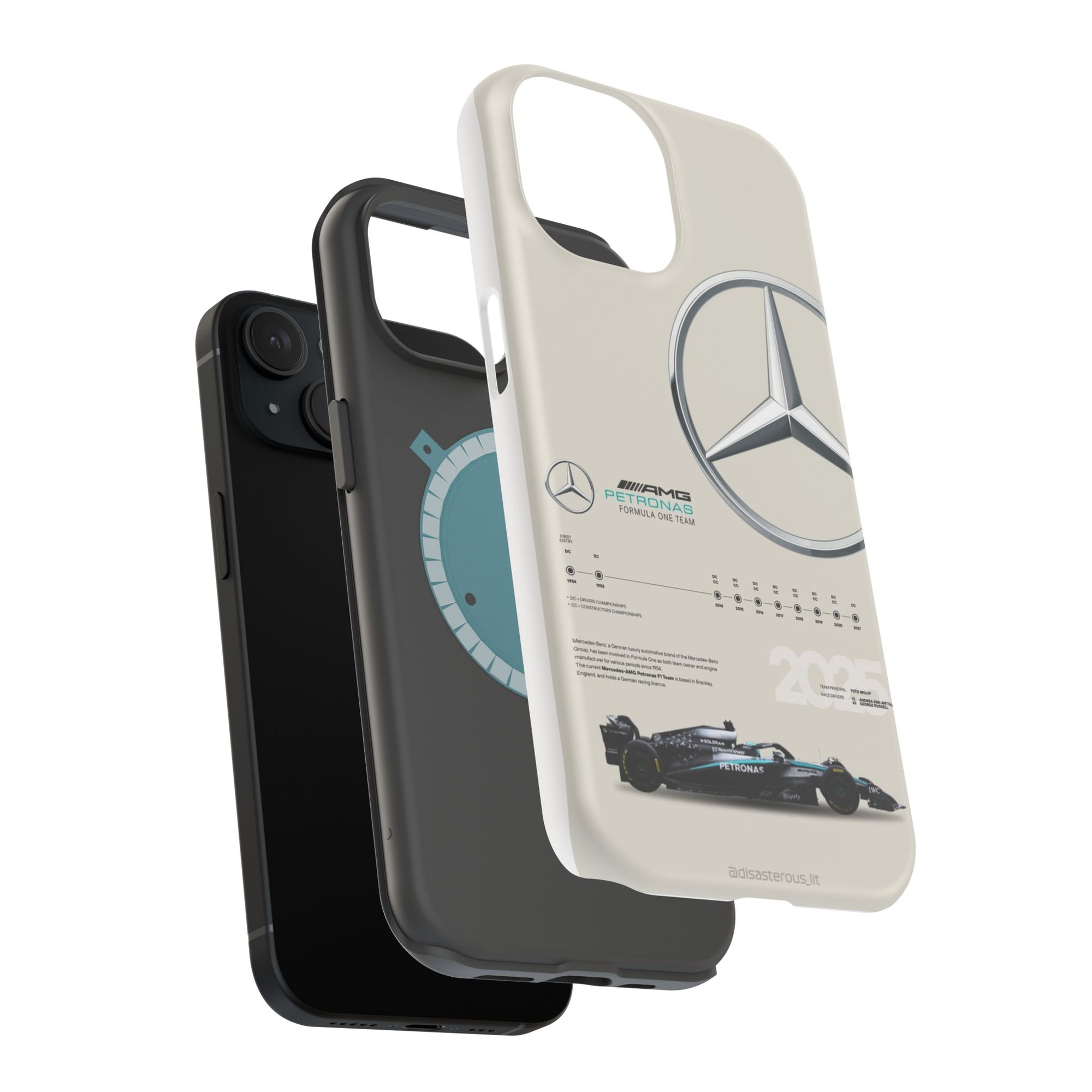 Mercedes AMG Petronas Magnetic Tough Cases