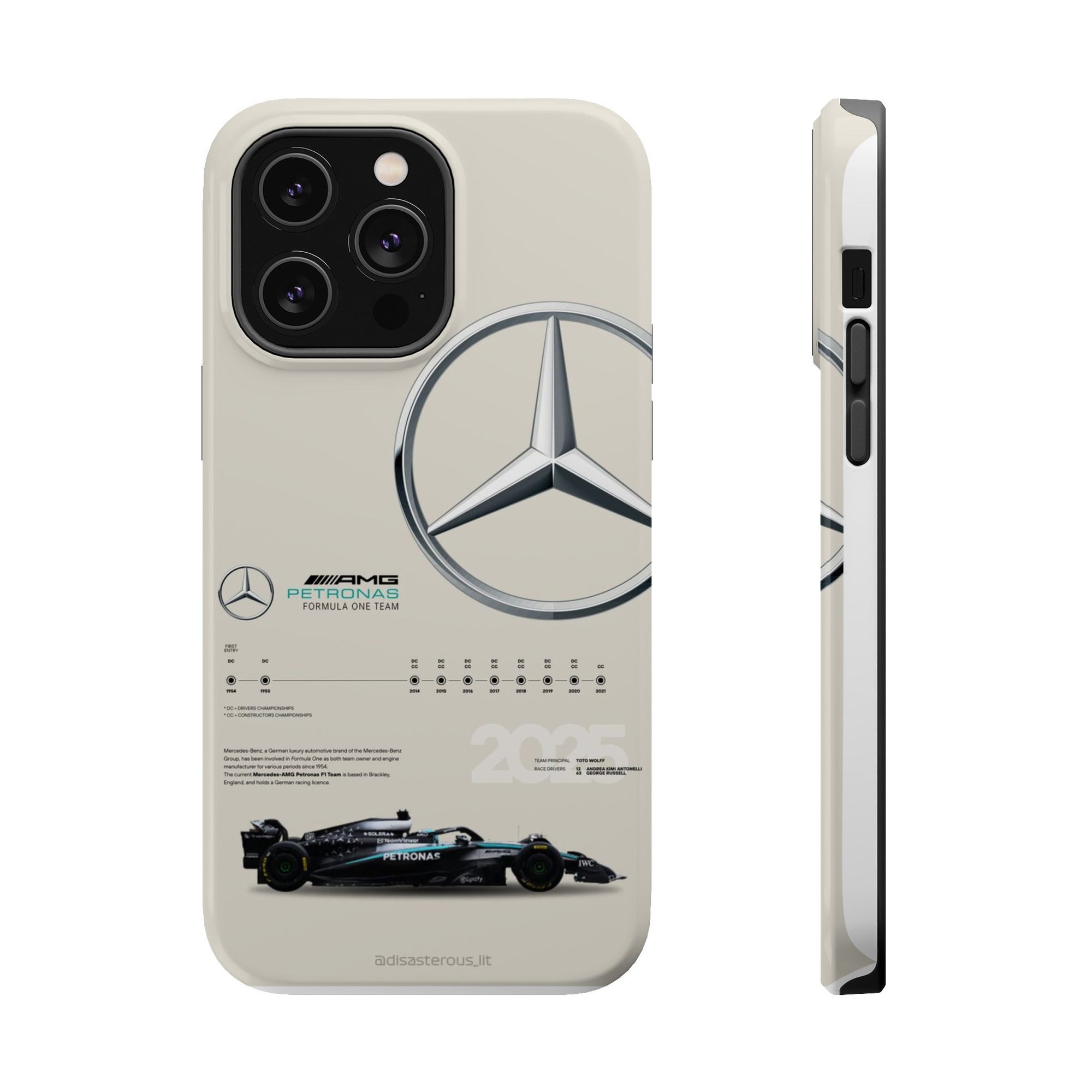 Mercedes AMG Petronas Magnetic Tough Cases