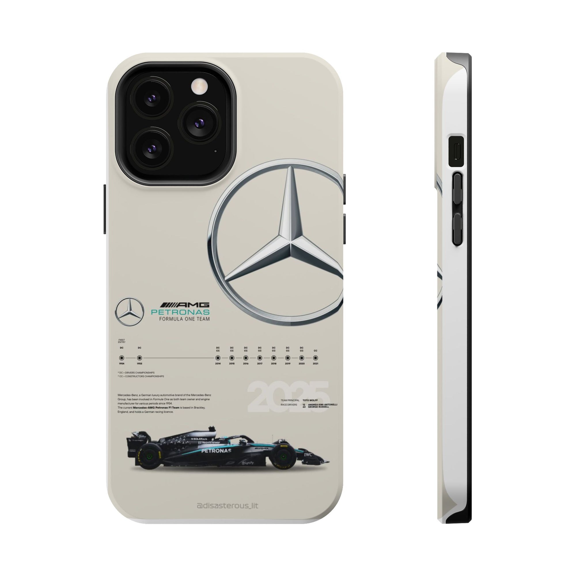 Mercedes AMG Petronas Magnetic Tough Cases