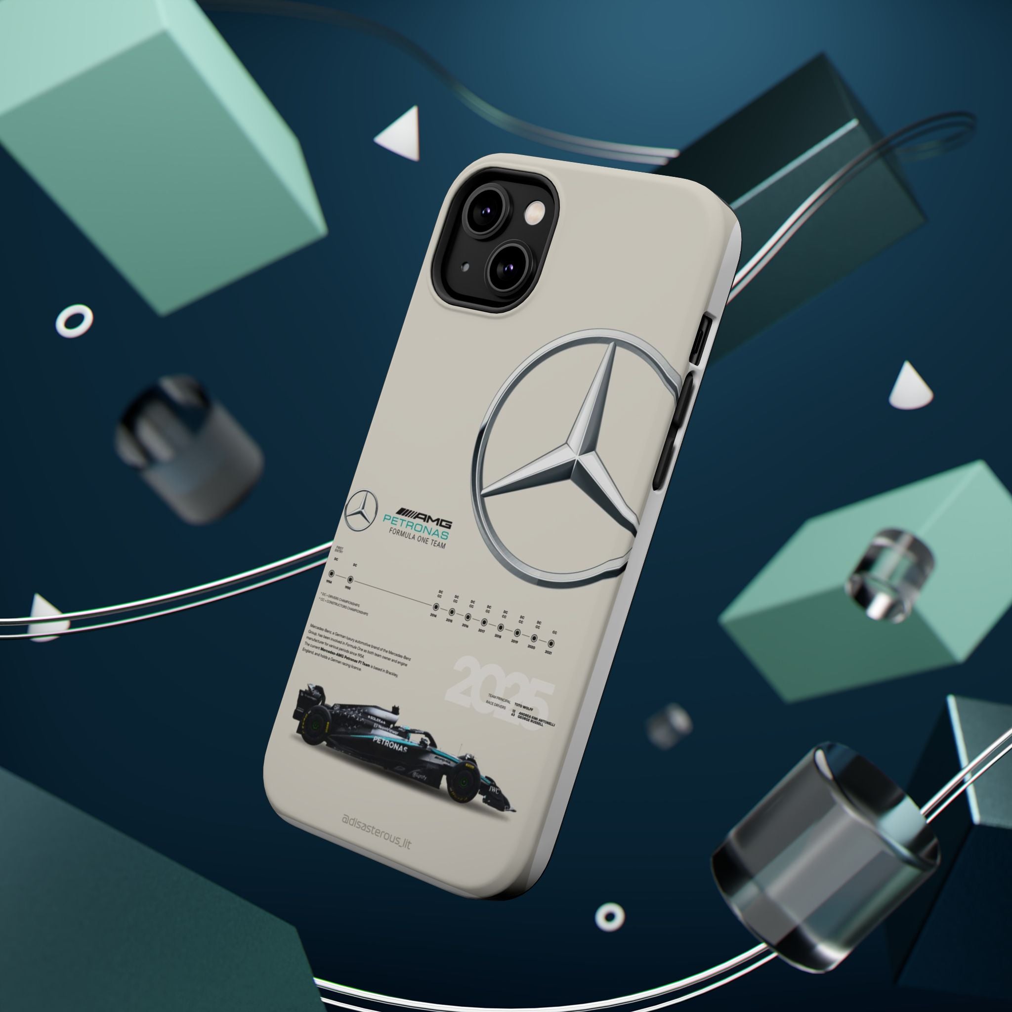 Mercedes AMG Petronas Magnetic Tough Cases