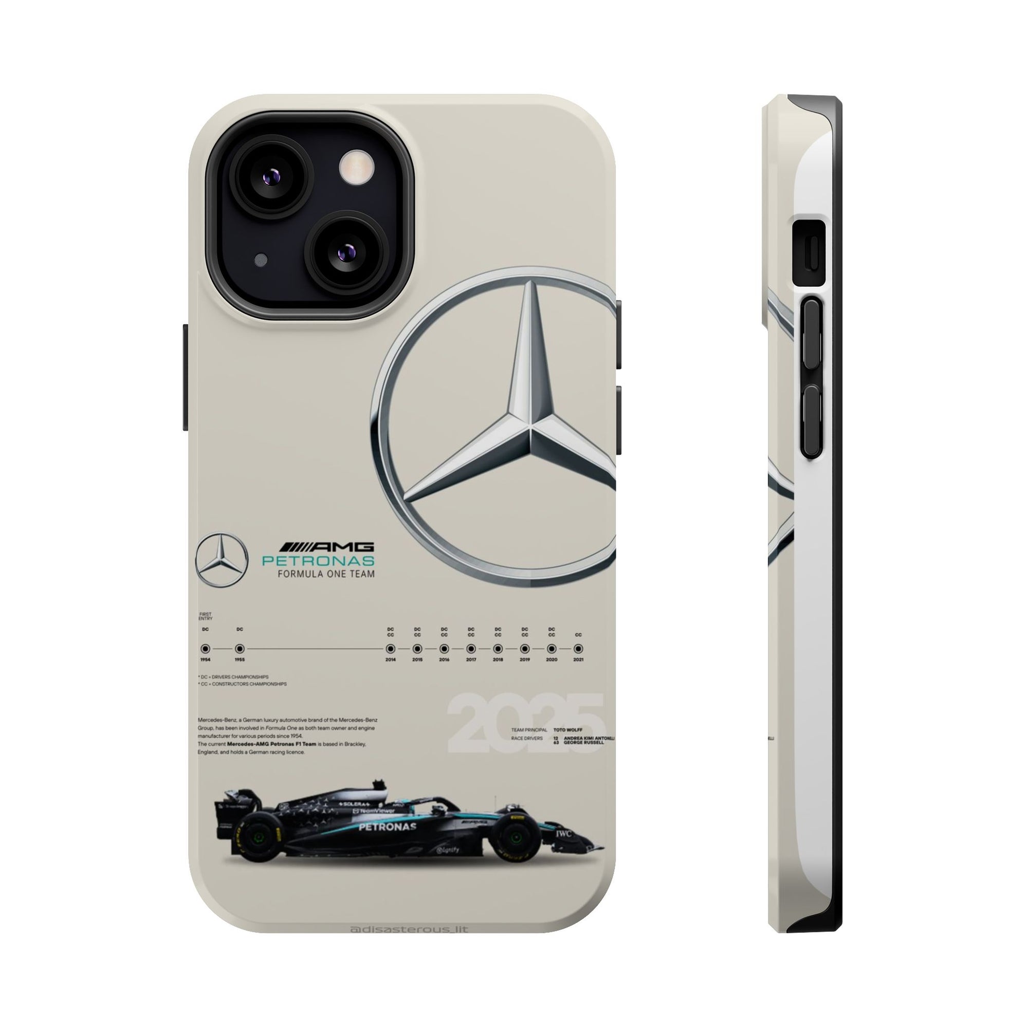 Mercedes AMG Petronas Magnetic Tough Cases