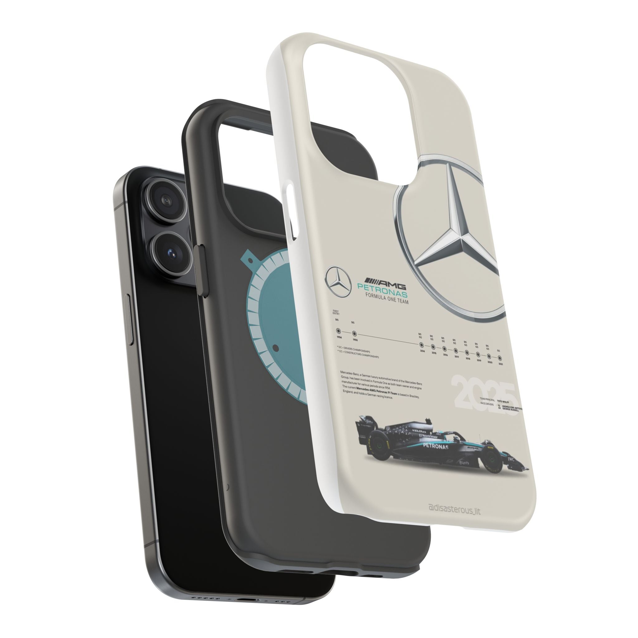 Mercedes AMG Petronas Magnetic Tough Cases