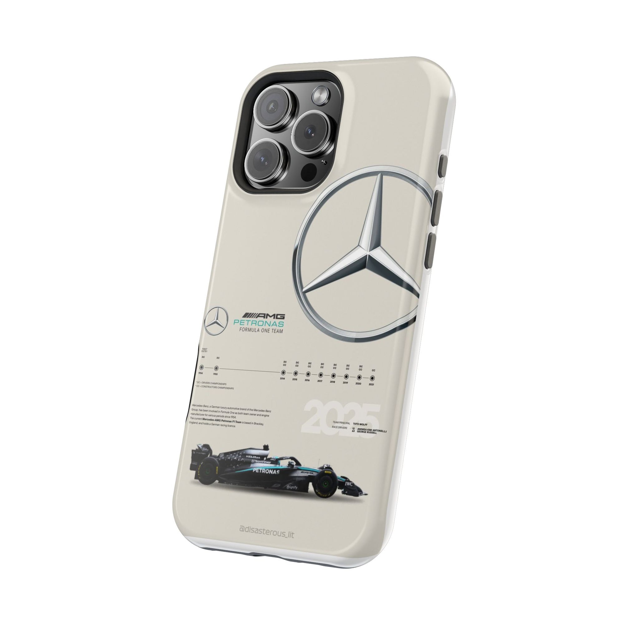 Mercedes AMG Petronas Magnetic Tough Cases