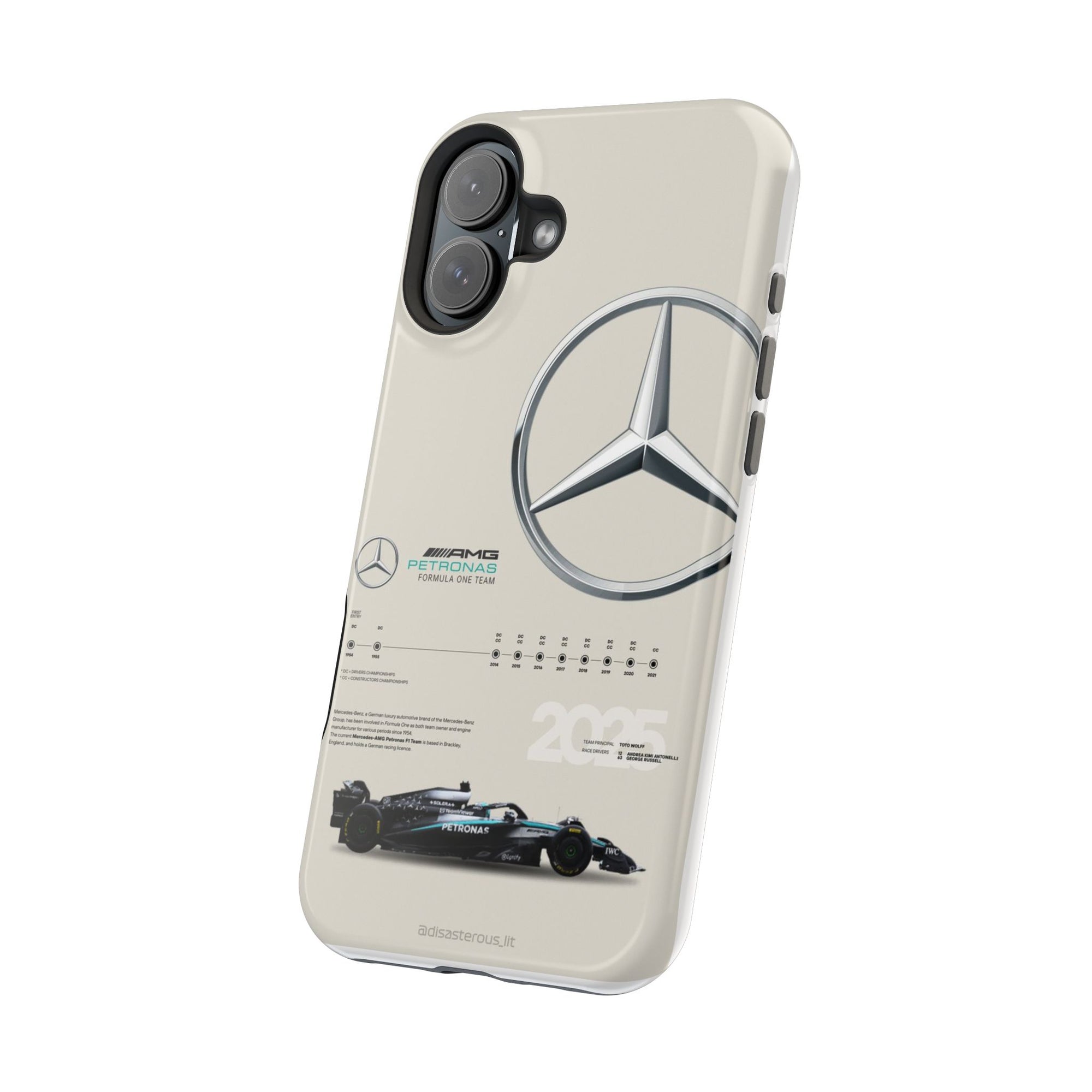 Mercedes AMG Petronas Magnetic Tough Cases