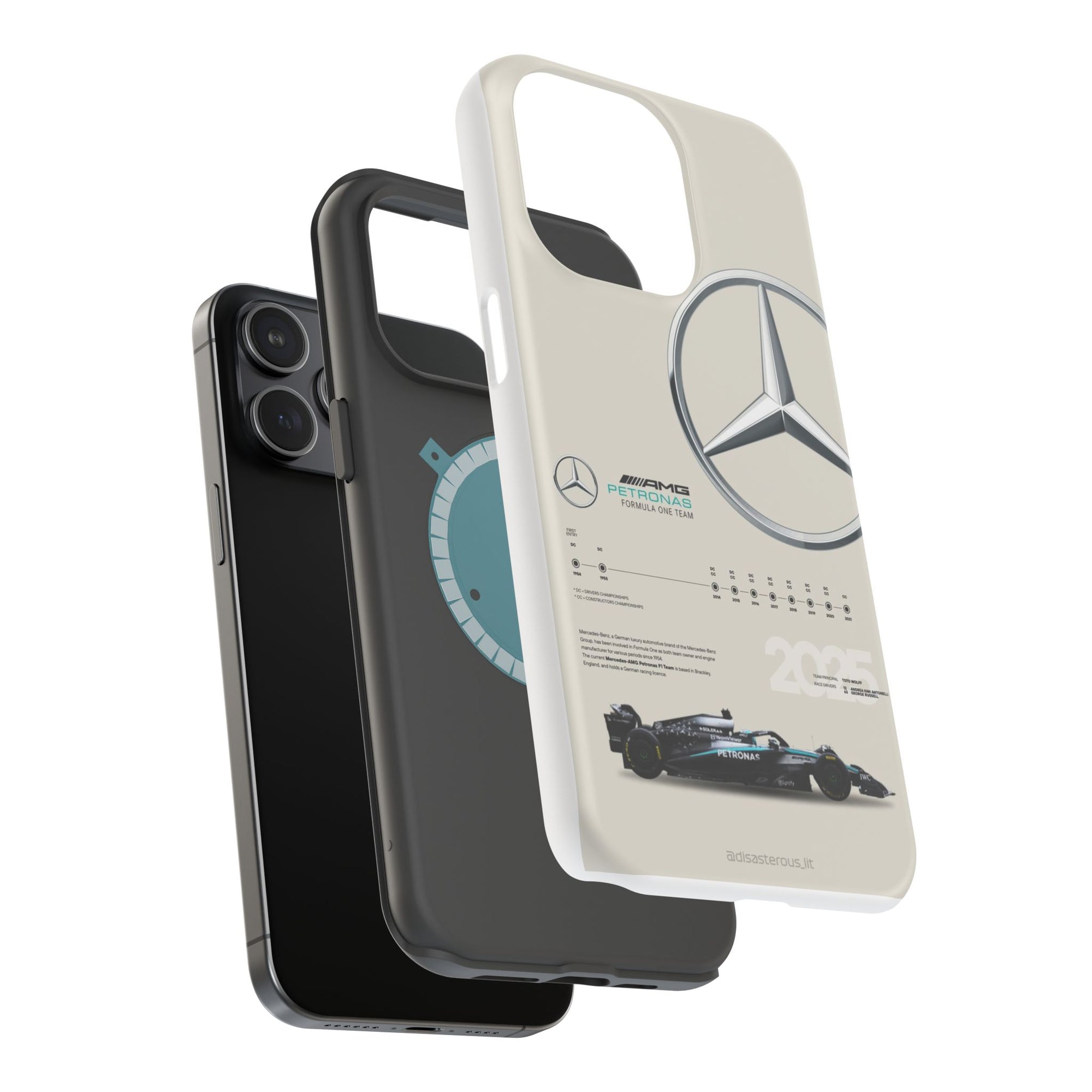 Mercedes AMG Petronas Magnetic Tough Cases