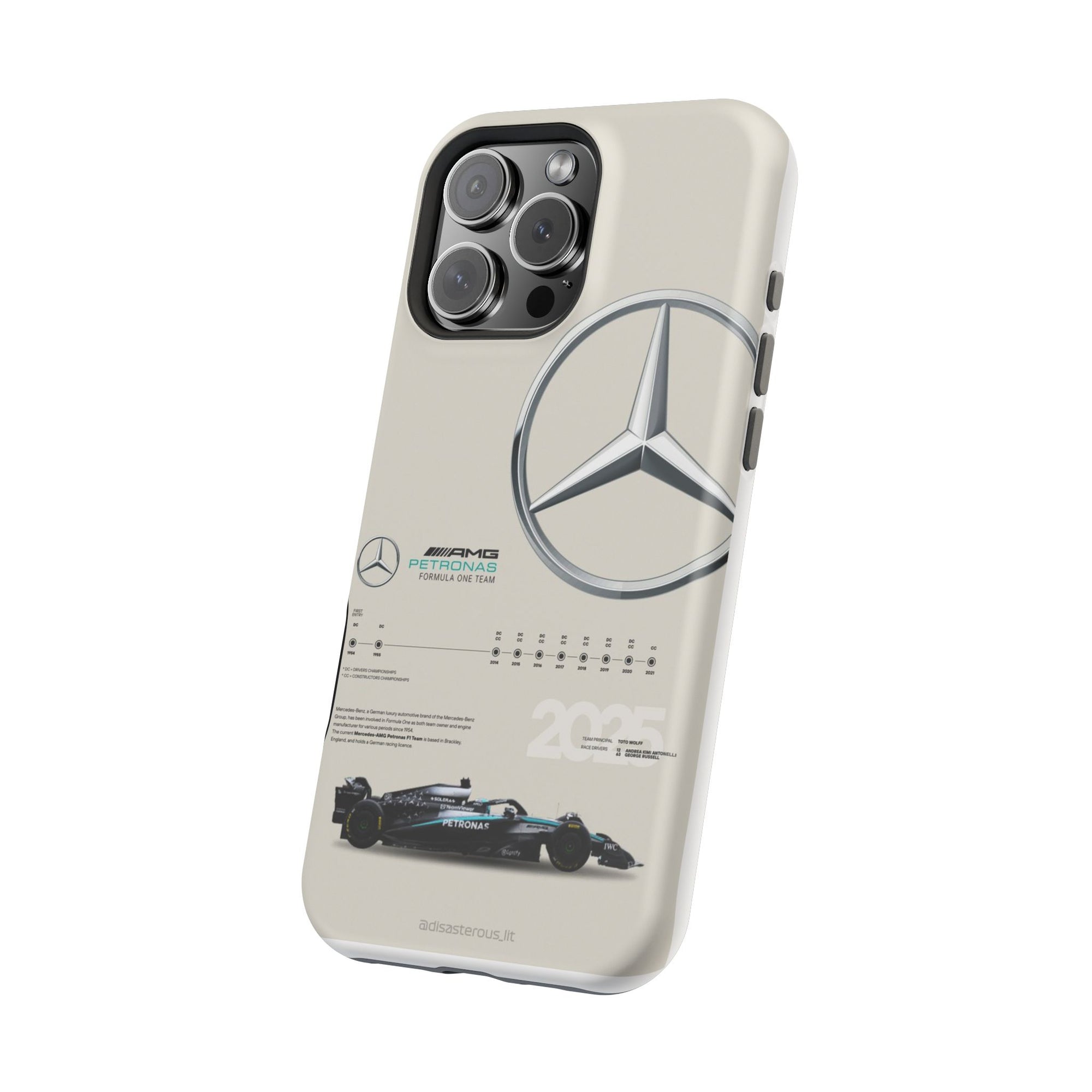 Mercedes AMG Petronas Magnetic Tough Cases