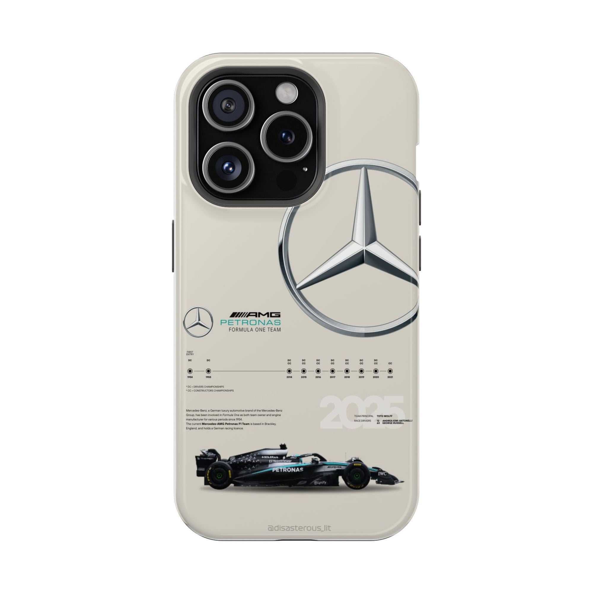 Mercedes AMG Petronas Magnetic Tough Cases
