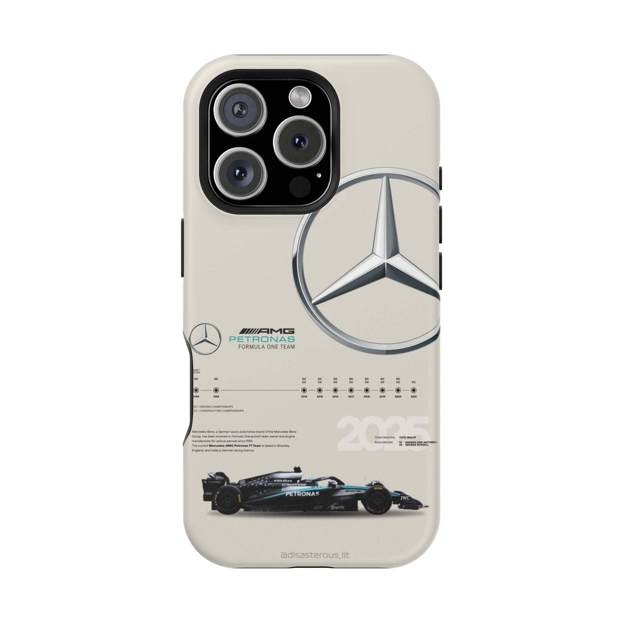 Mercedes AMG Petronas Magnetic Tough Cases