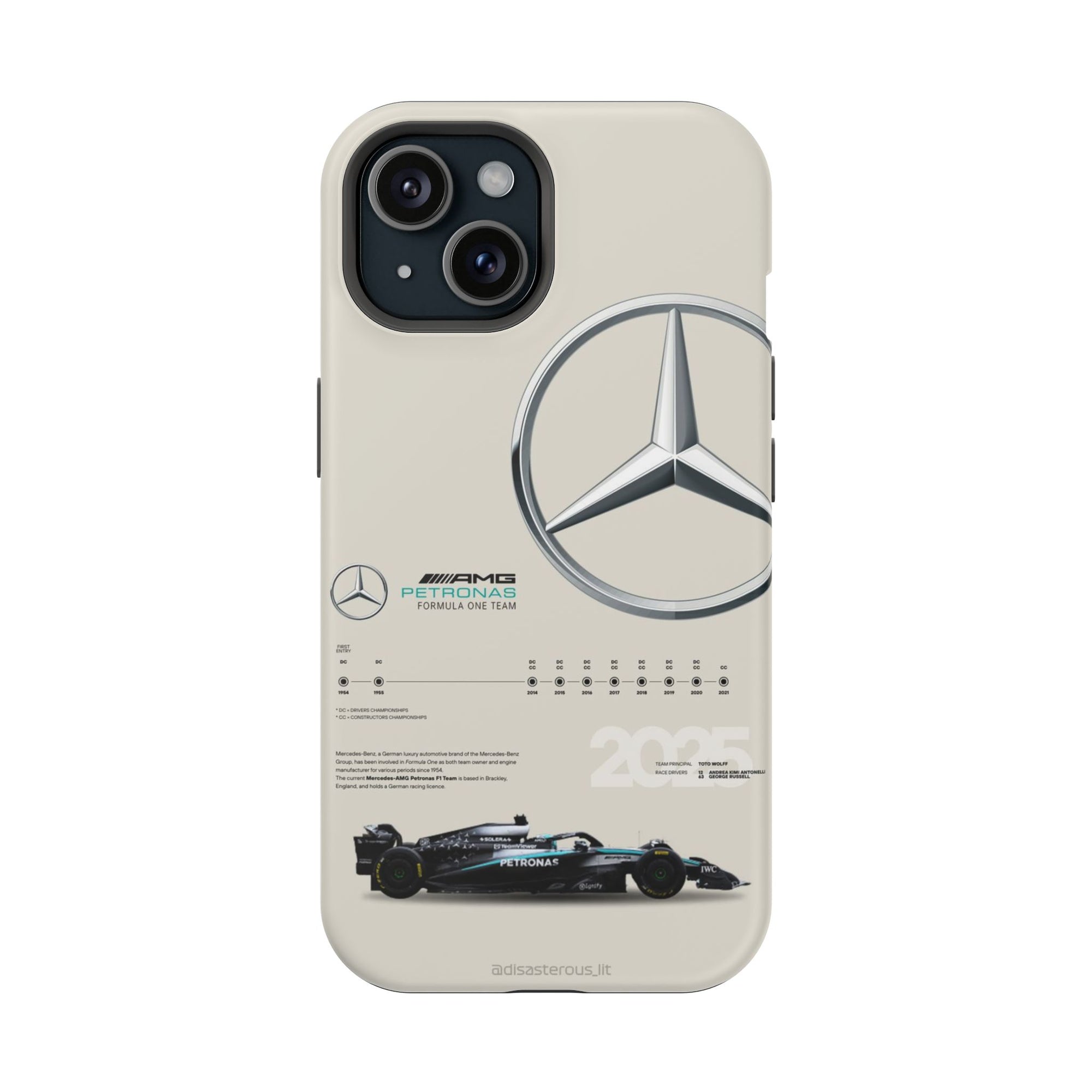 Mercedes AMG Petronas Magnetic Tough Cases