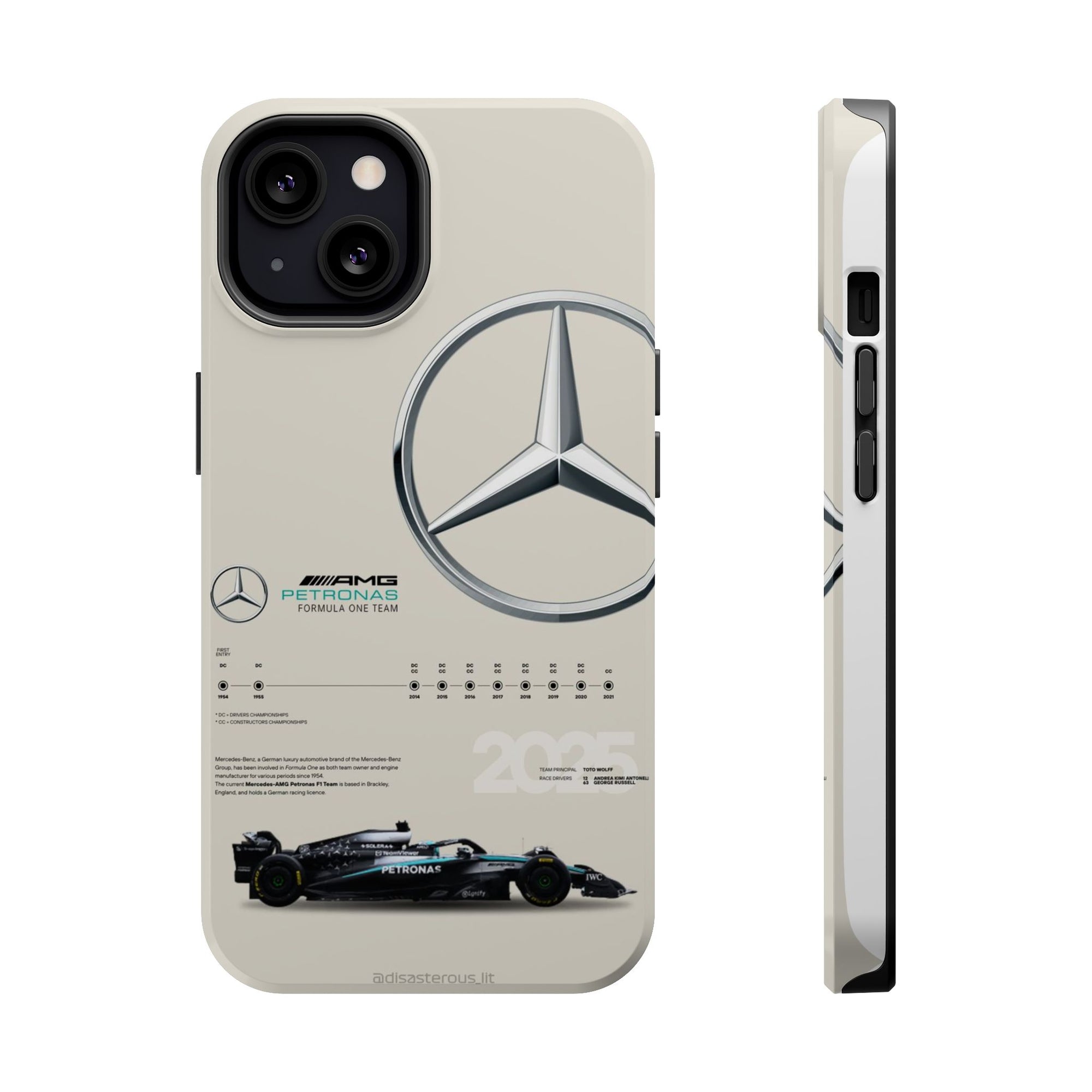 Mercedes AMG Petronas Magnetic Tough Cases