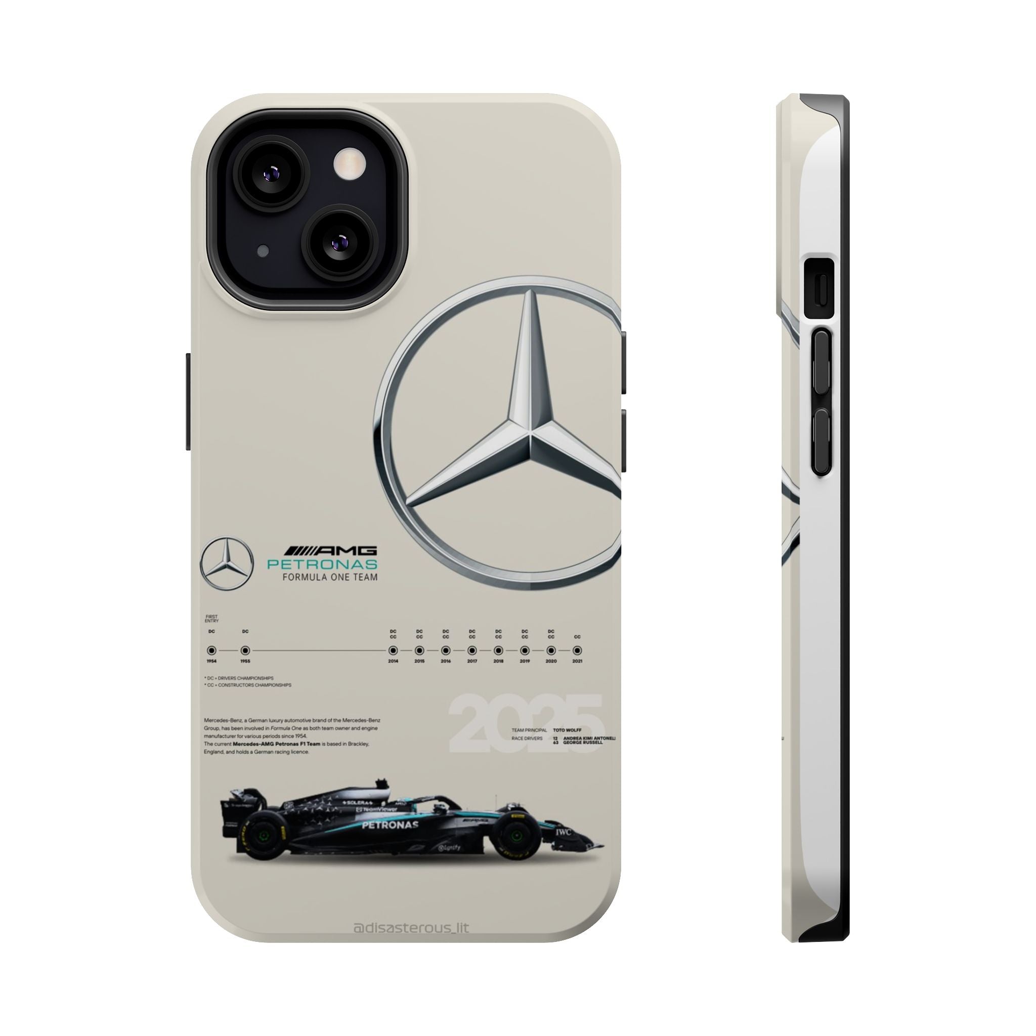 Mercedes AMG Petronas Magnetic Tough Cases