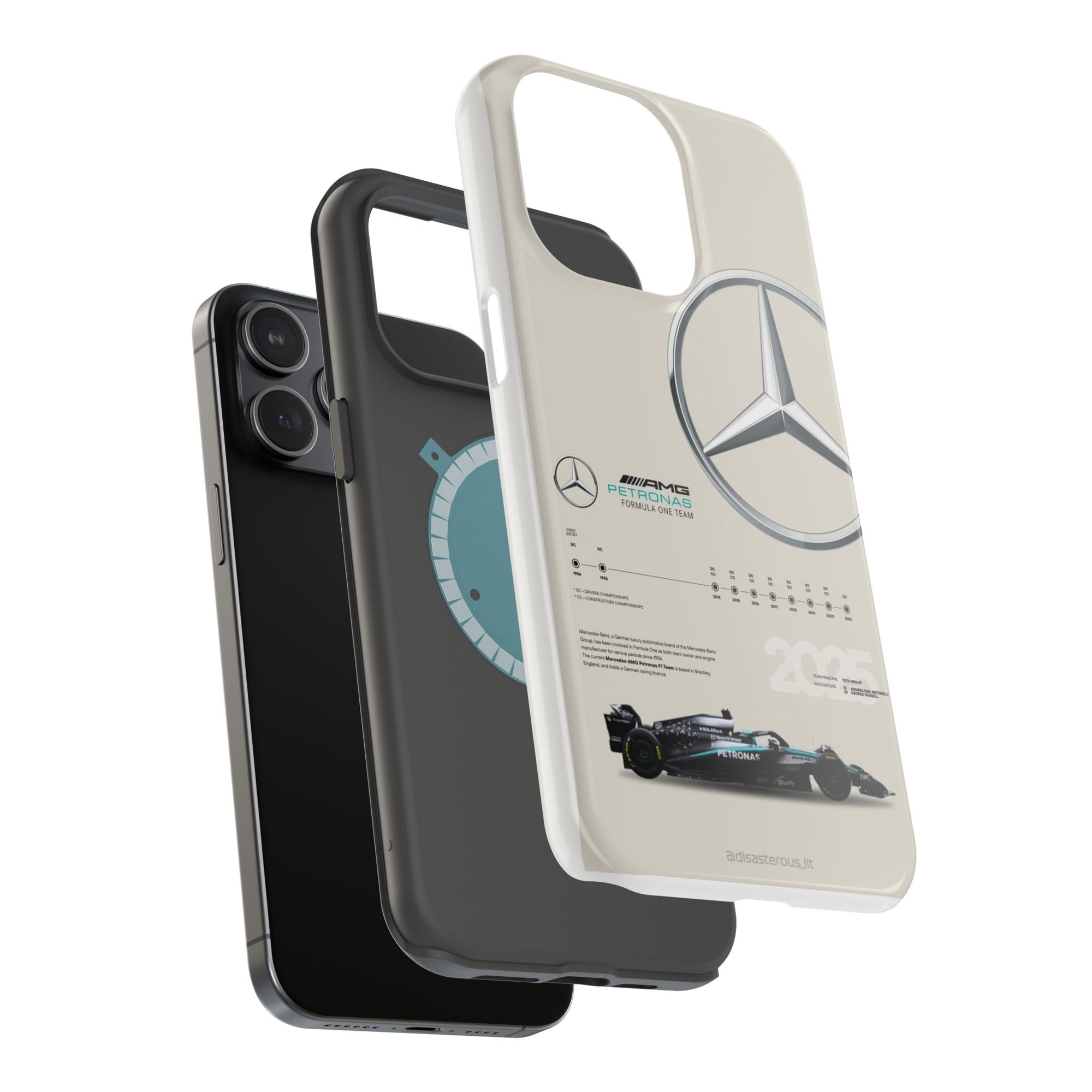 Mercedes AMG Petronas Magnetic Tough Cases
