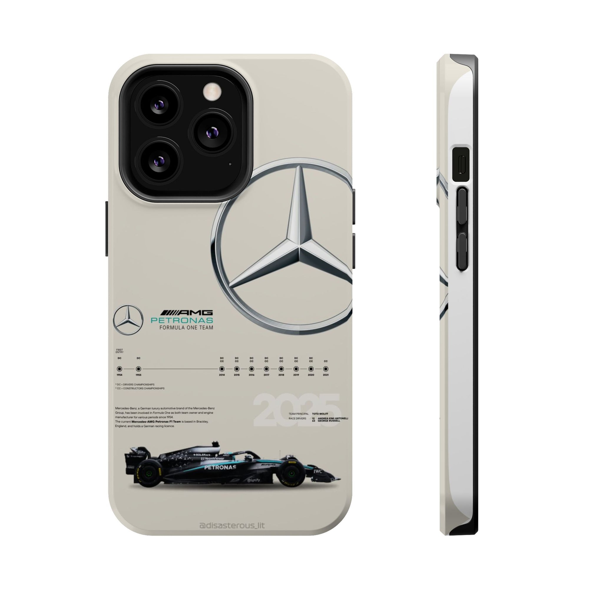 Mercedes AMG Petronas Magnetic Tough Cases