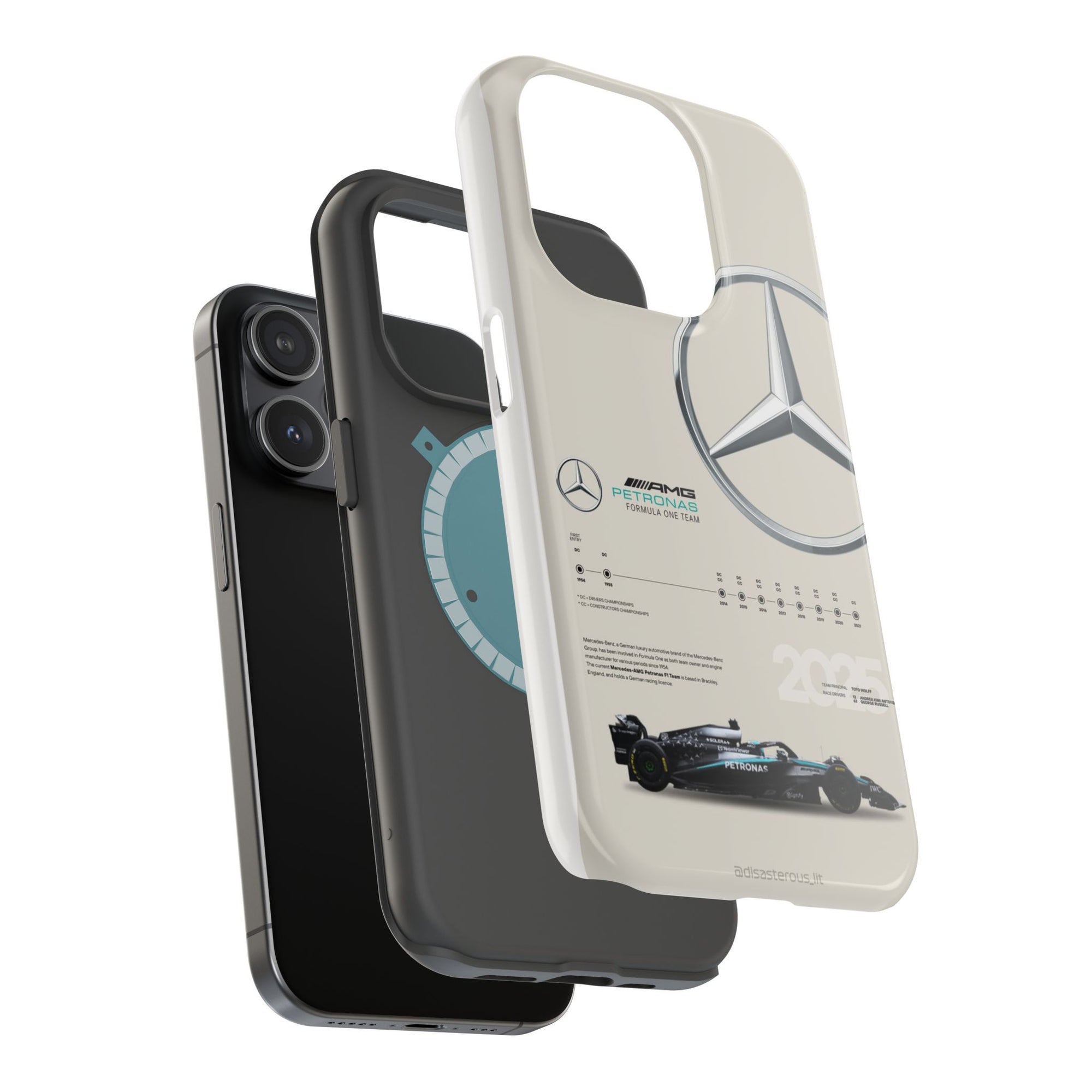 Mercedes AMG Petronas Magnetic Tough Cases