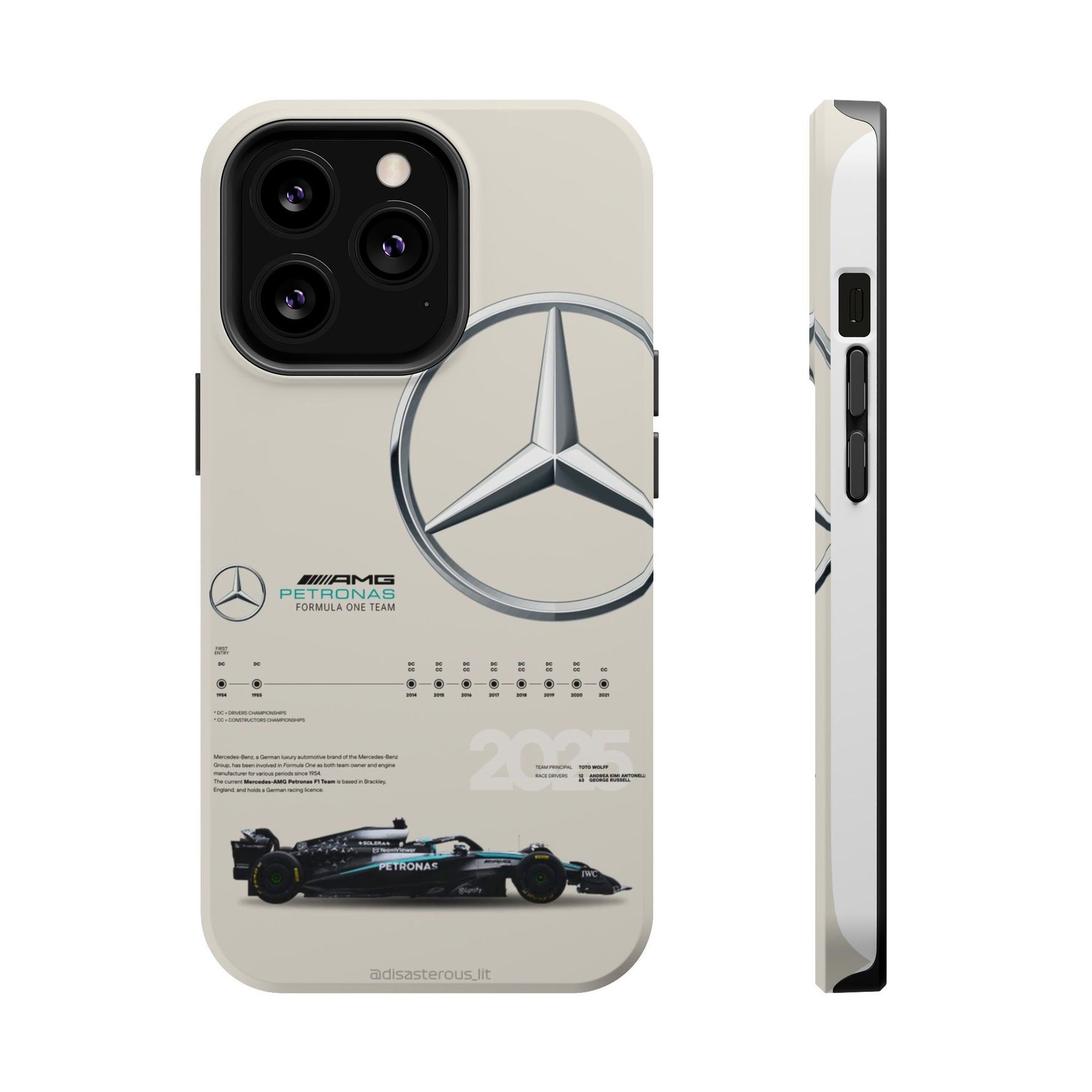 Mercedes AMG Petronas Magnetic Tough Cases