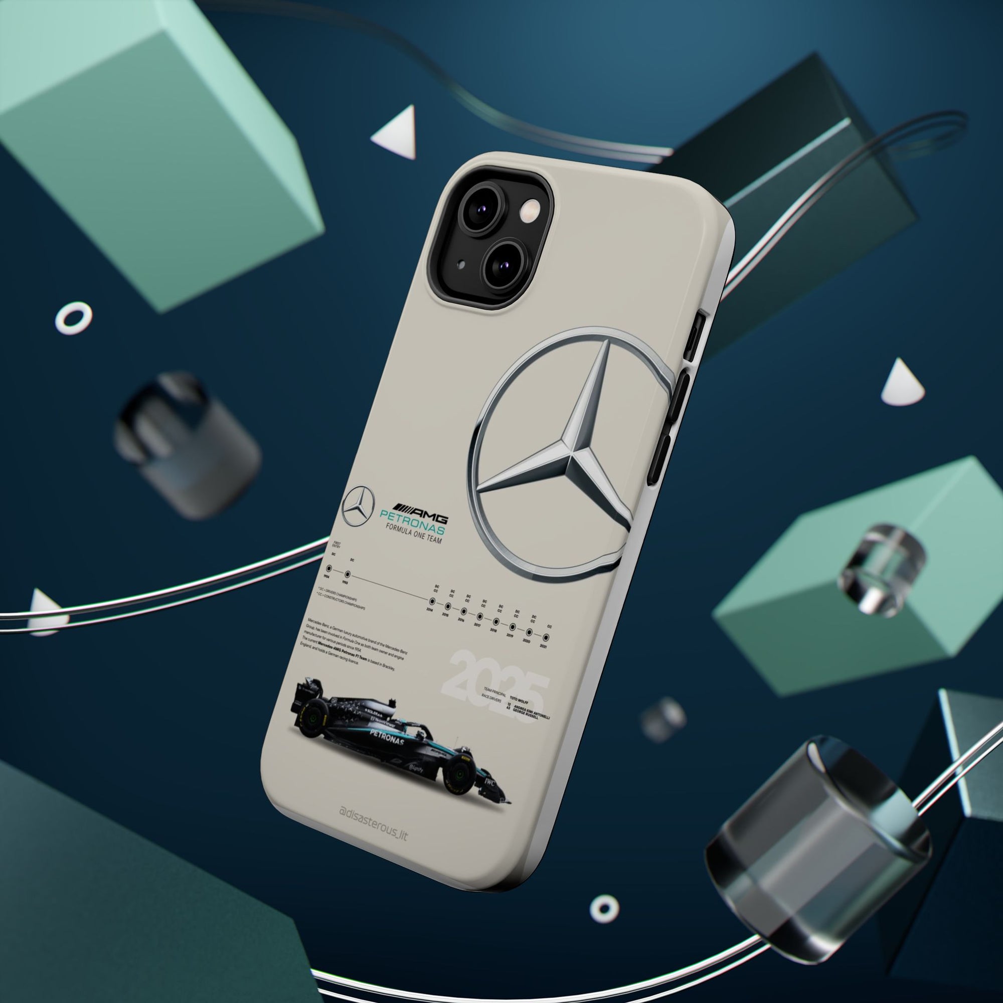 Mercedes AMG Petronas Magnetic Tough Cases