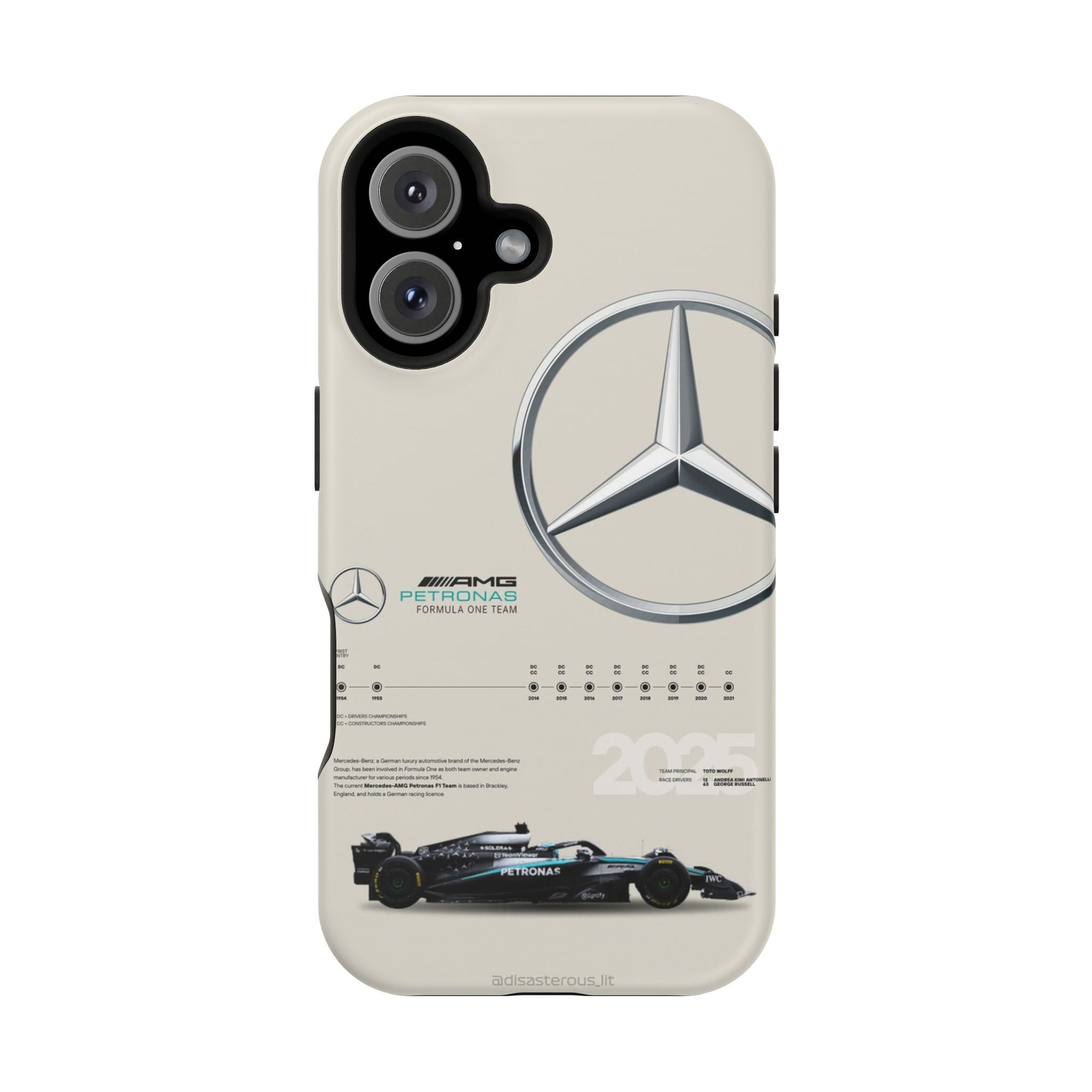 Mercedes AMG Petronas Magnetic Tough Cases