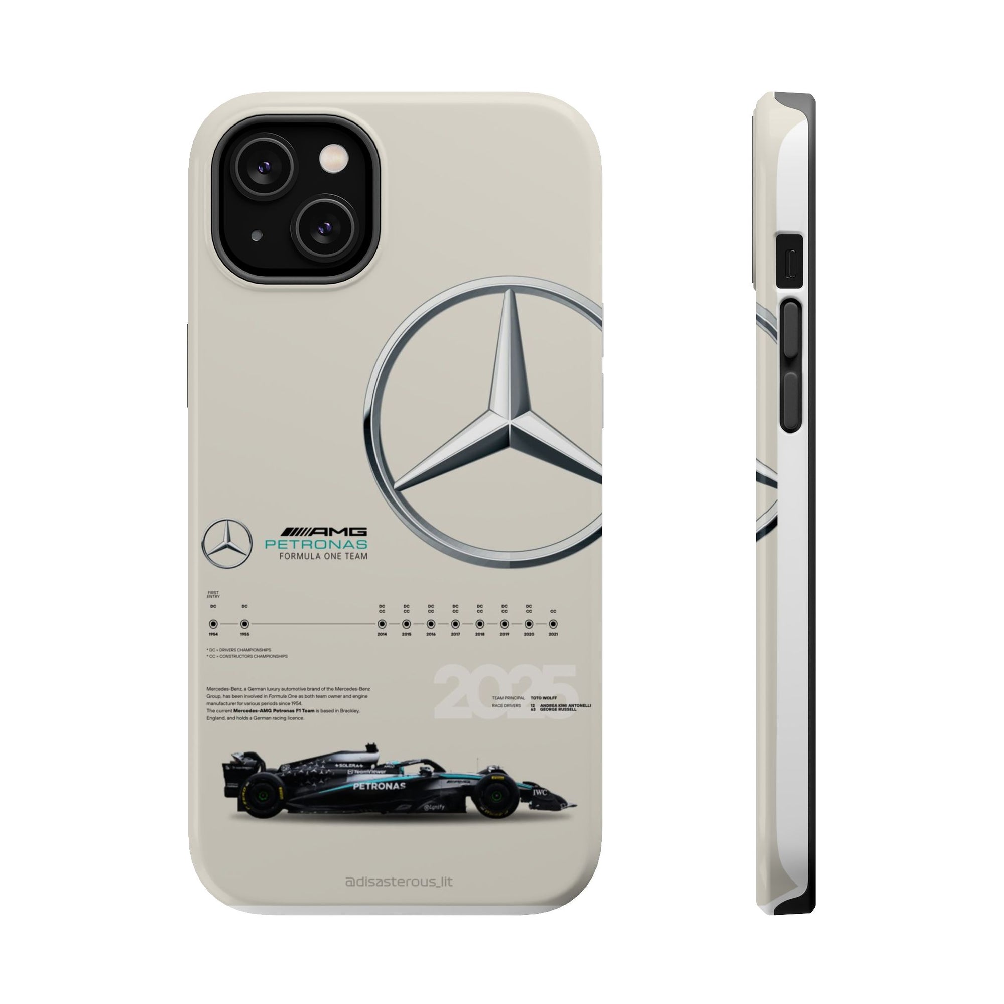 Mercedes AMG Petronas Magnetic Tough Cases