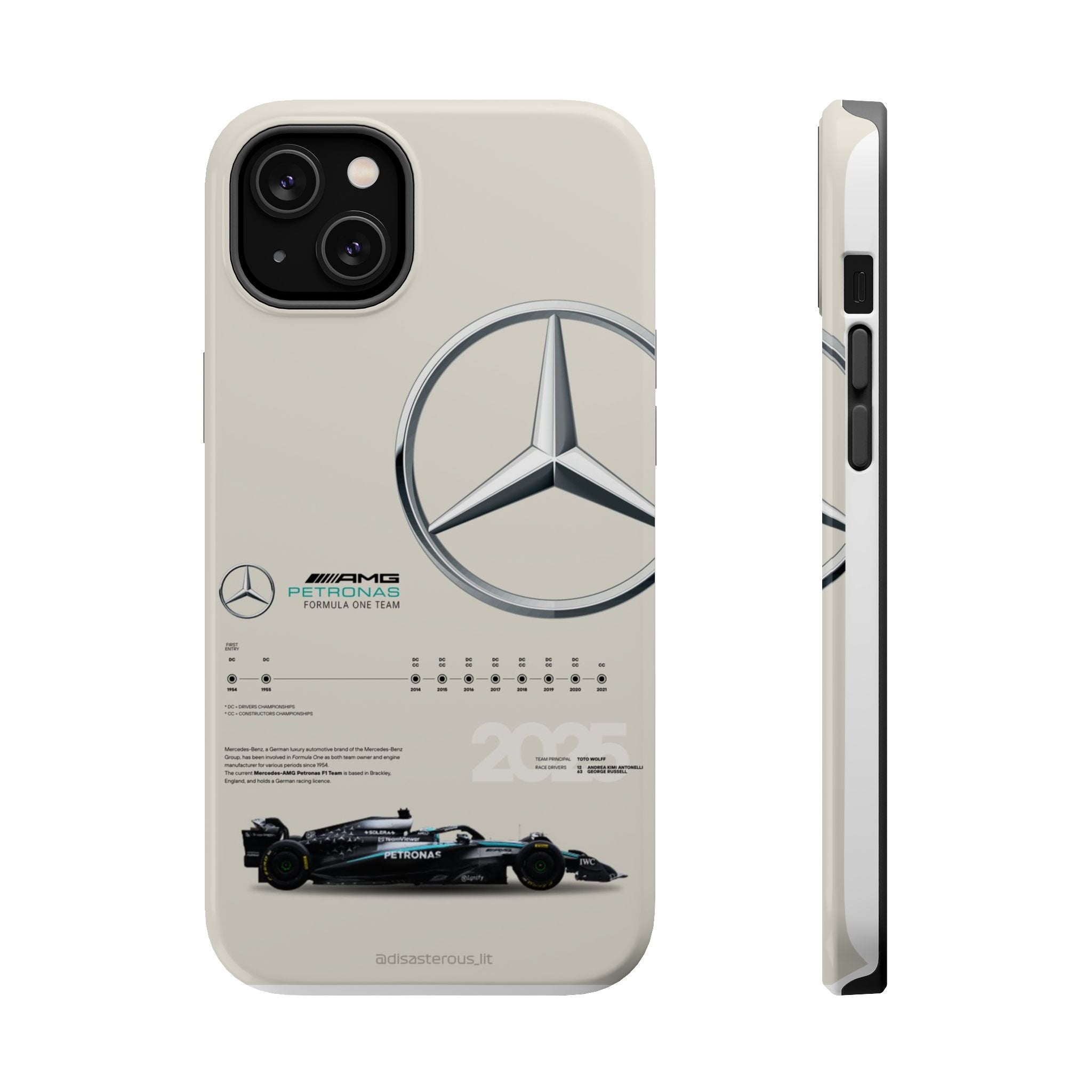 Mercedes AMG Petronas Magnetic Tough Cases