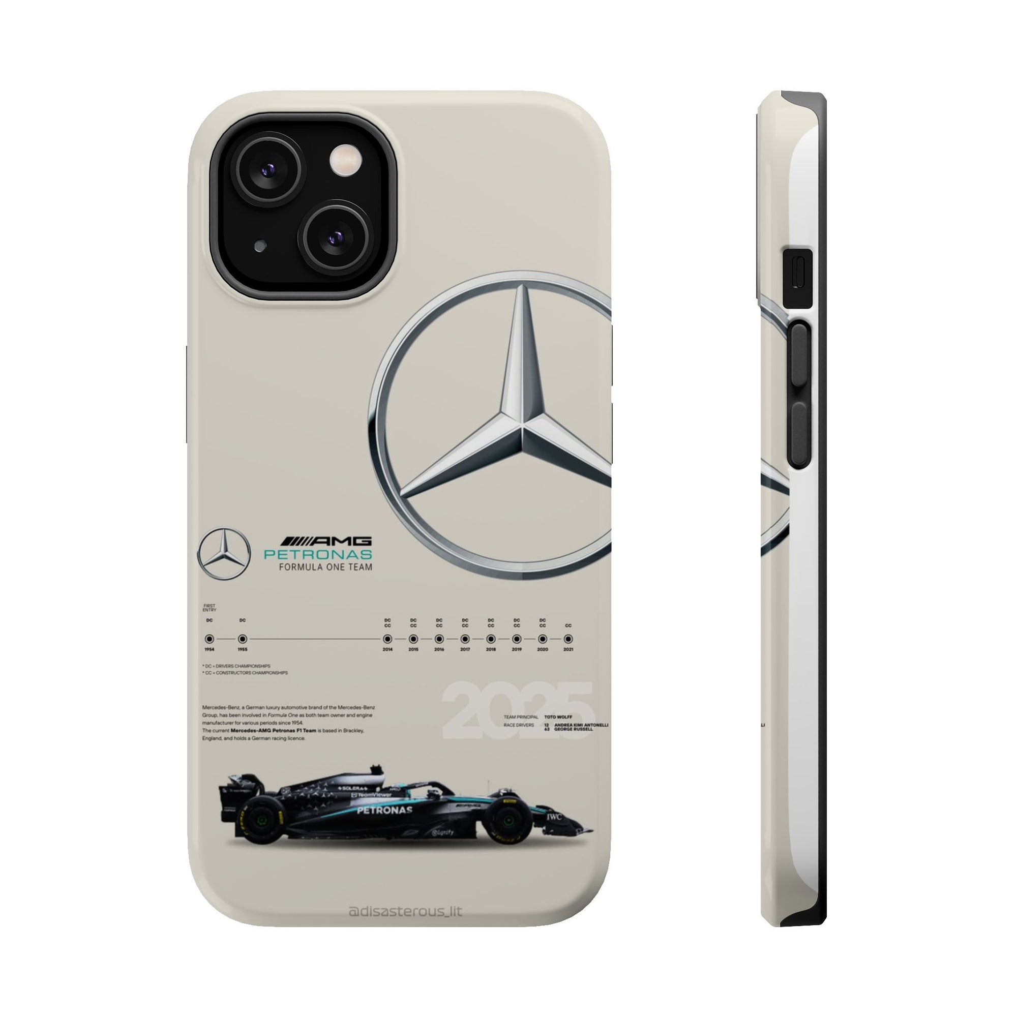 Mercedes AMG Petronas Magnetic Tough Cases