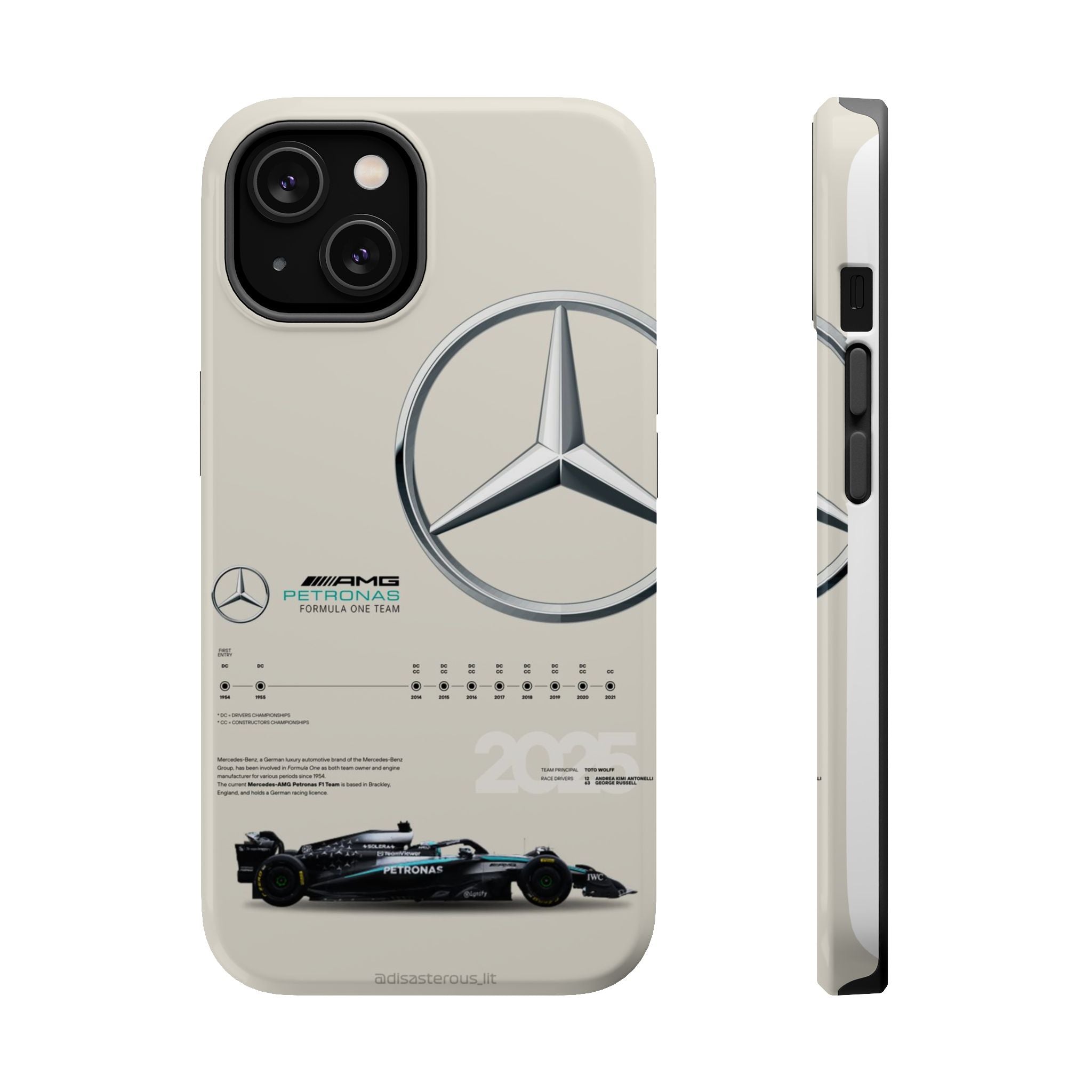 Mercedes AMG Petronas Magnetic Tough Cases