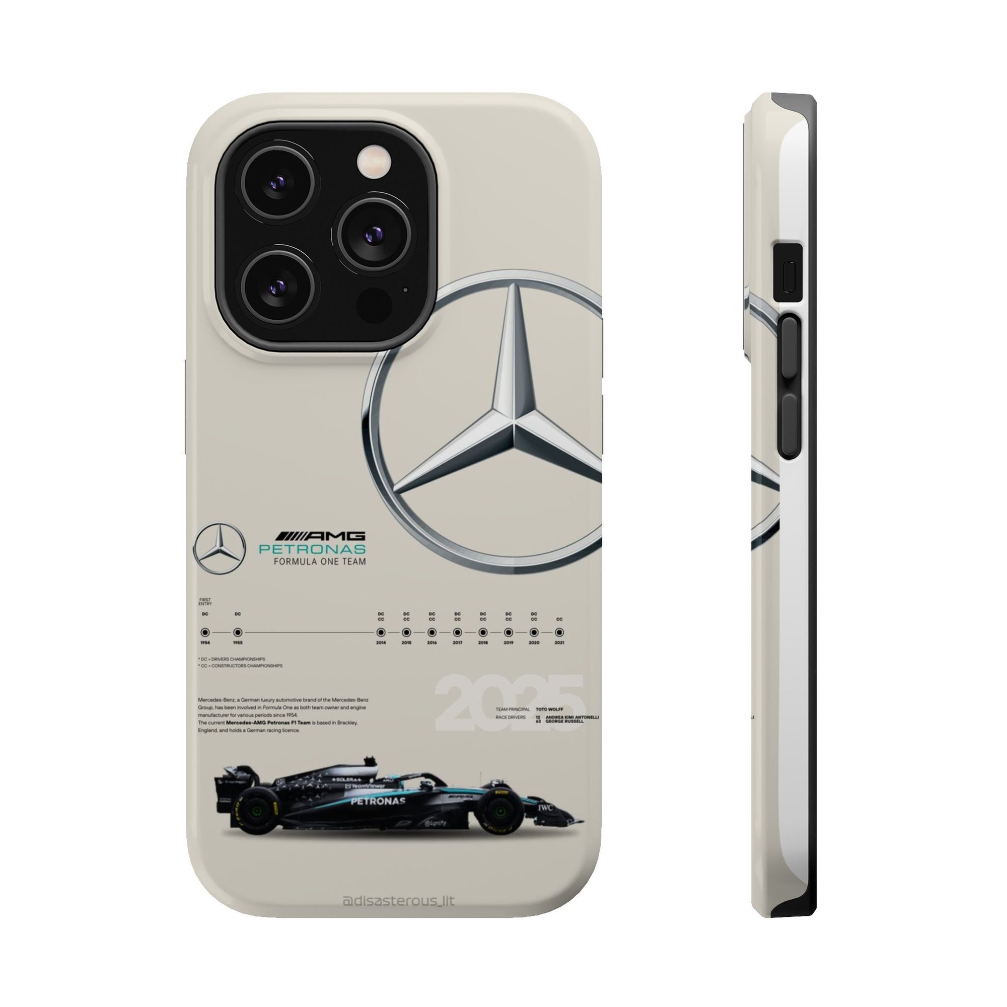 Mercedes AMG Petronas Magnetic Tough Cases