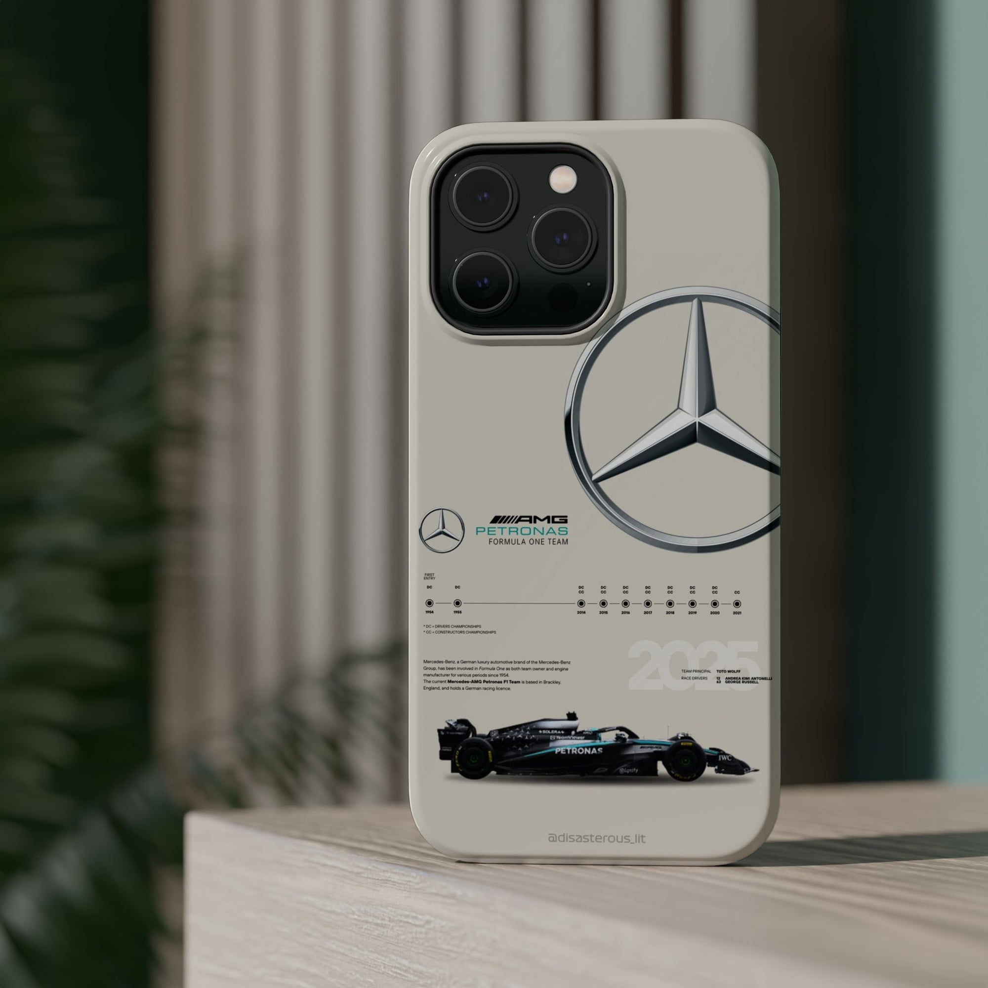 Mercedes AMG Petronas Magnetic Tough Cases